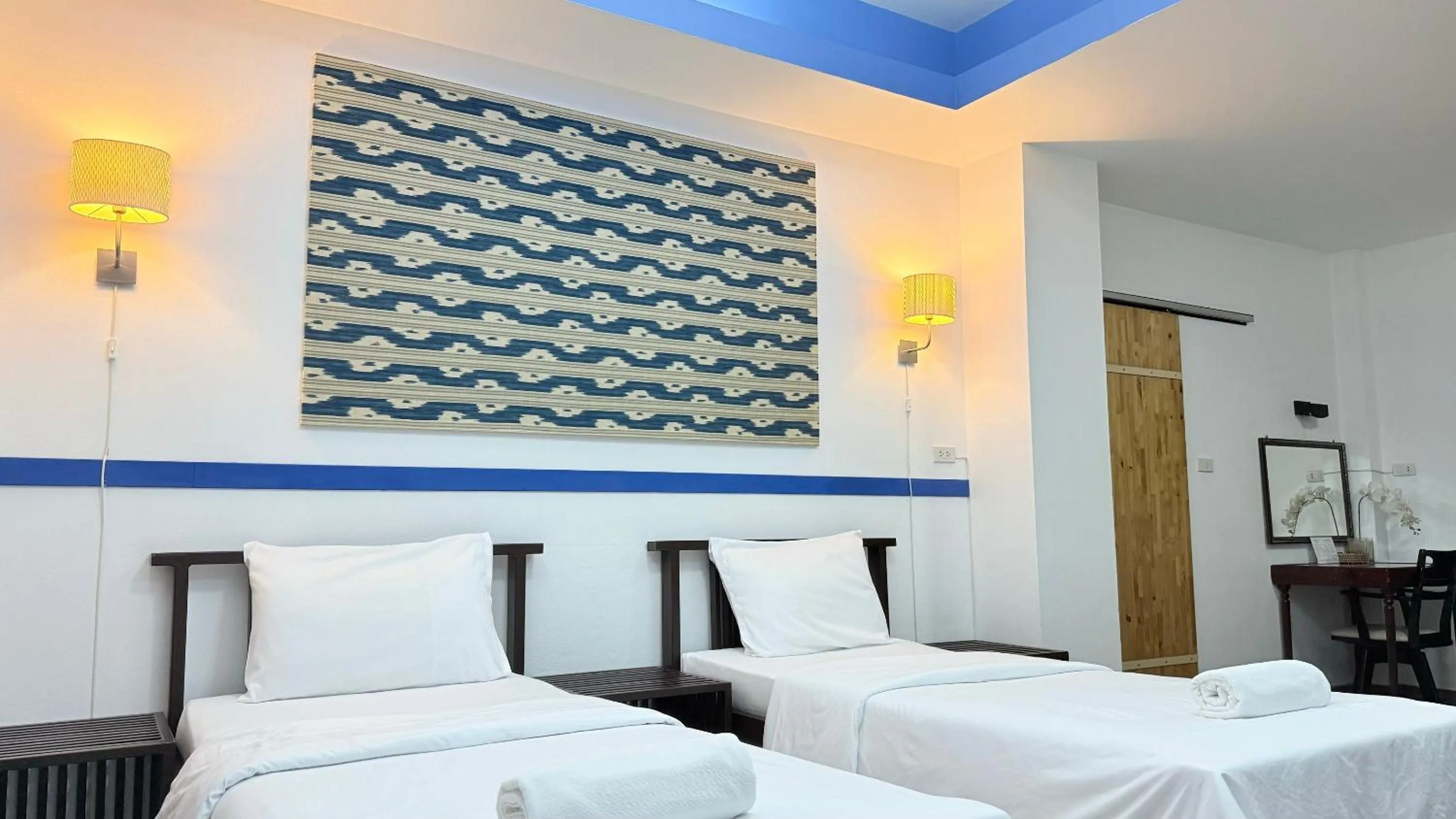 Bed in Issara House Bangkok