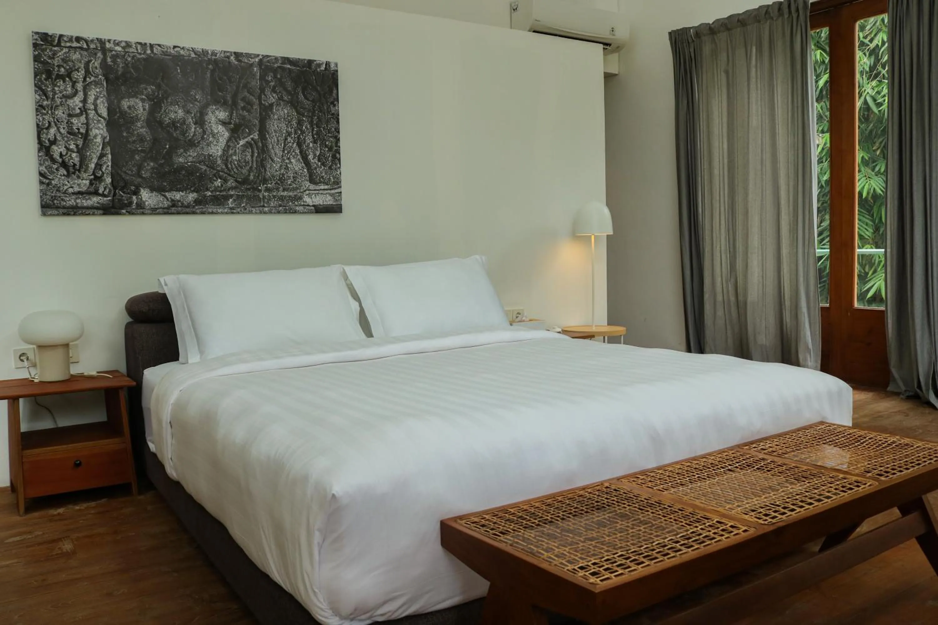 Bed in The Setumbu Experience, ARTOTEL Curated