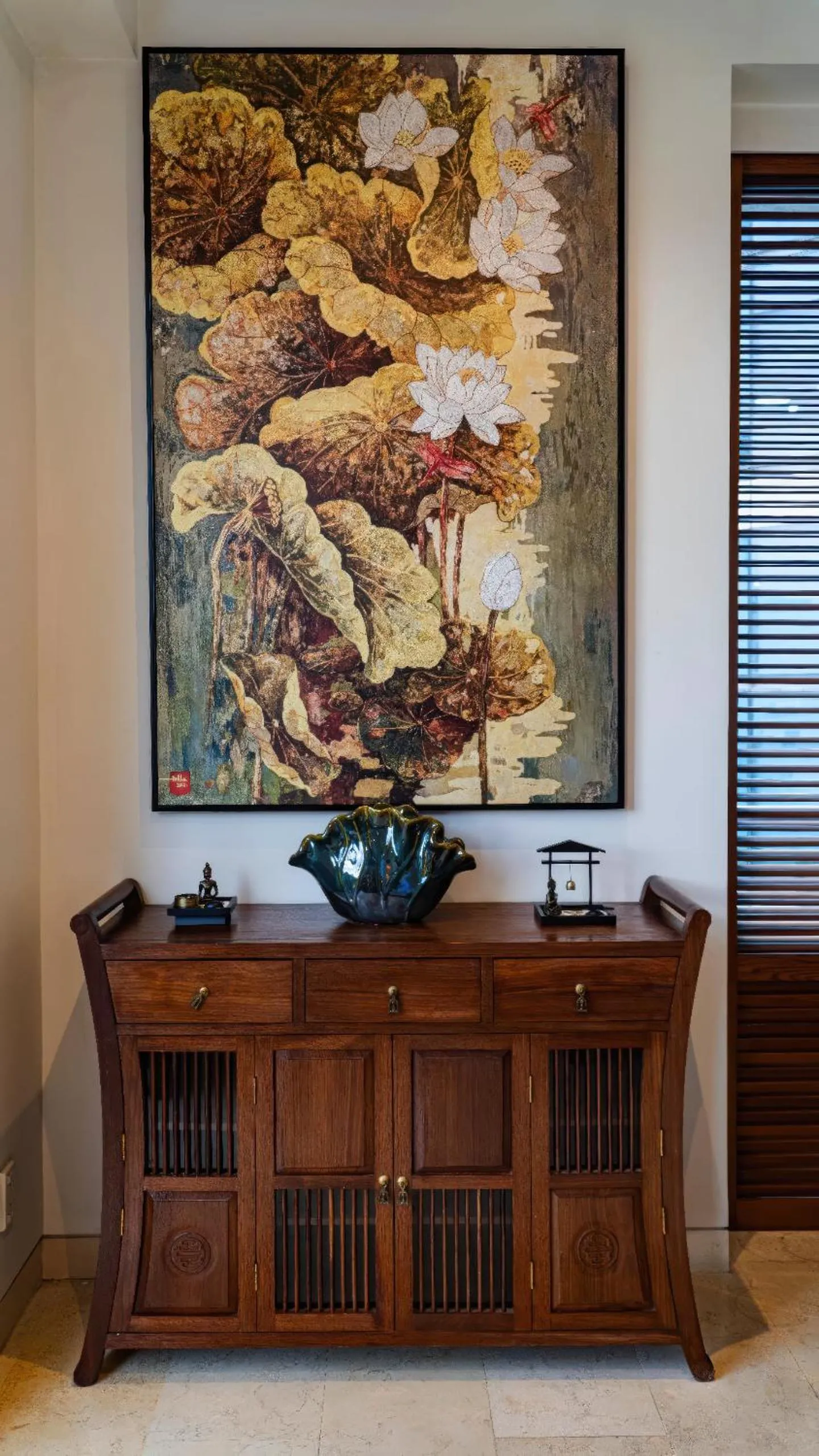 Decorative detail in Avalon Saigon District 1 - Independence Palace