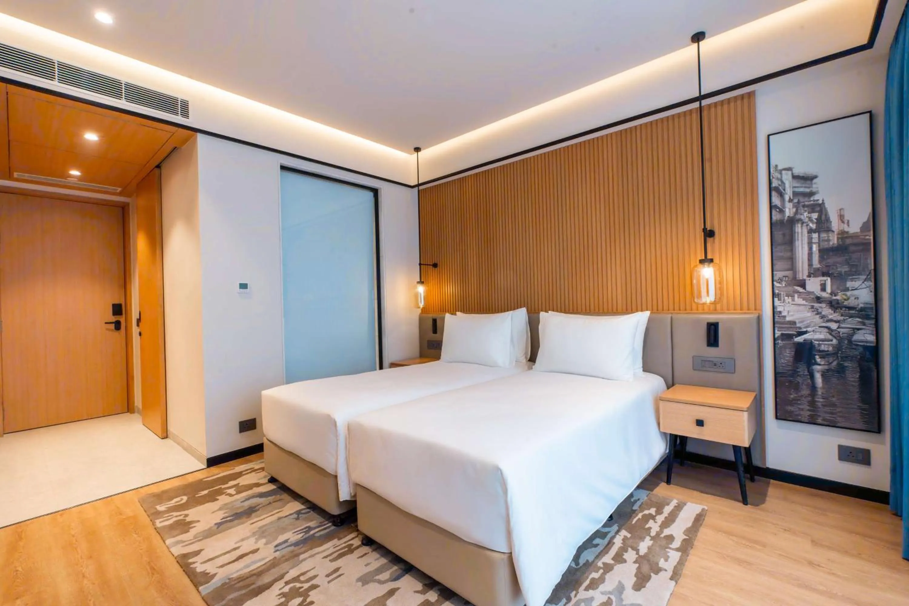 Bedroom, Bed in Radisson Hotel Prayagraj