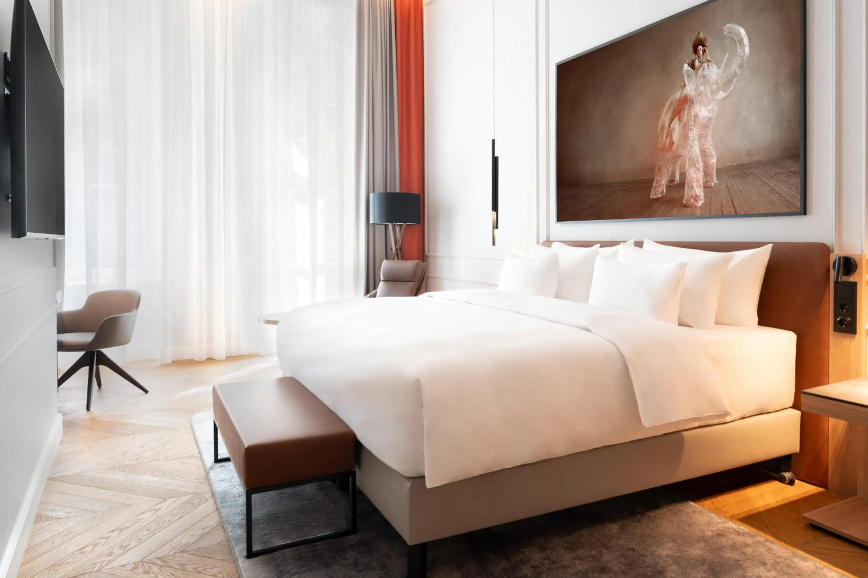 Photo of the whole room, Bed in Radisson Collection Hotel, Basilica Budapest