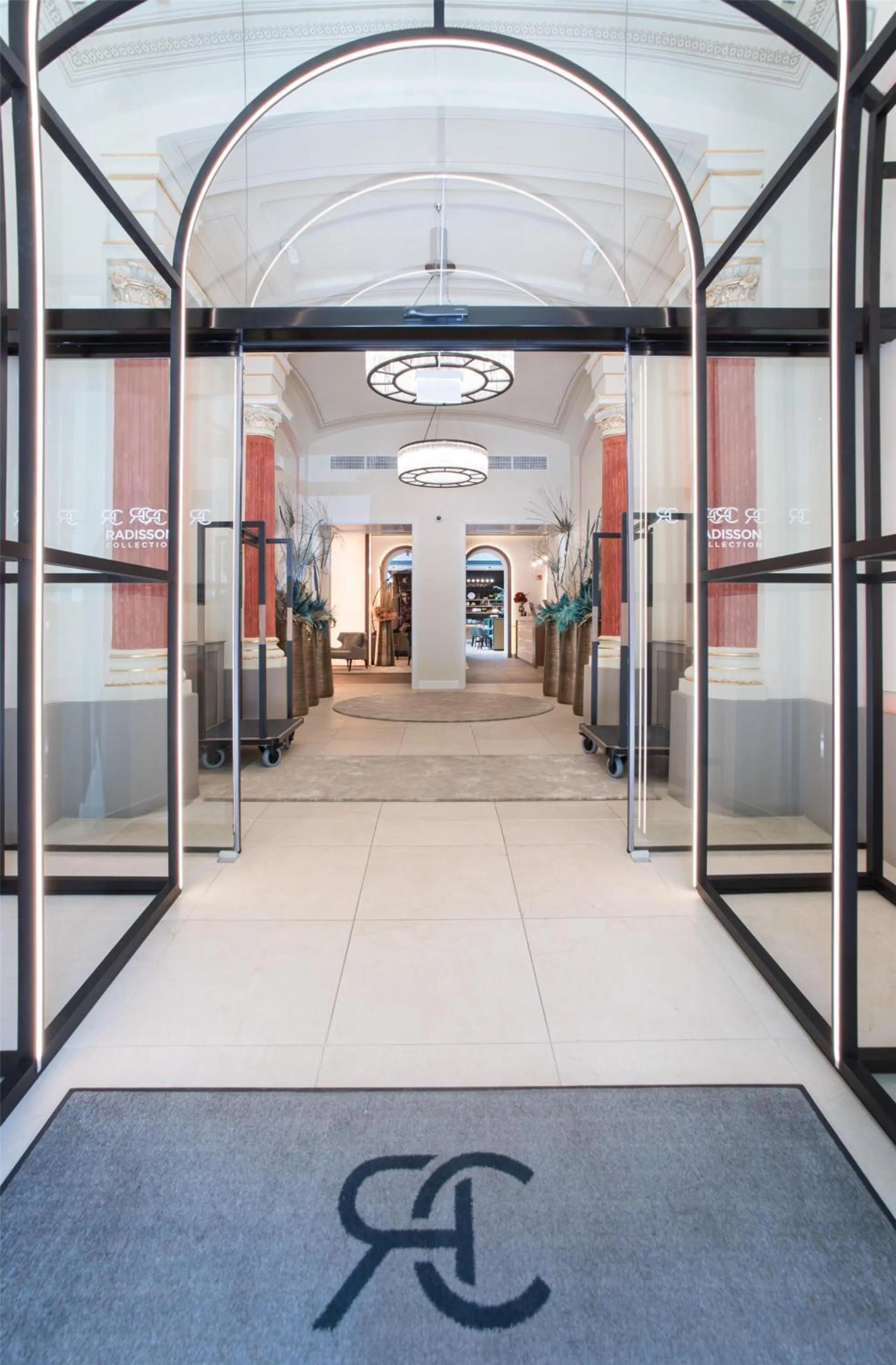 Lobby or reception in Radisson Collection Hotel, Basilica Budapest