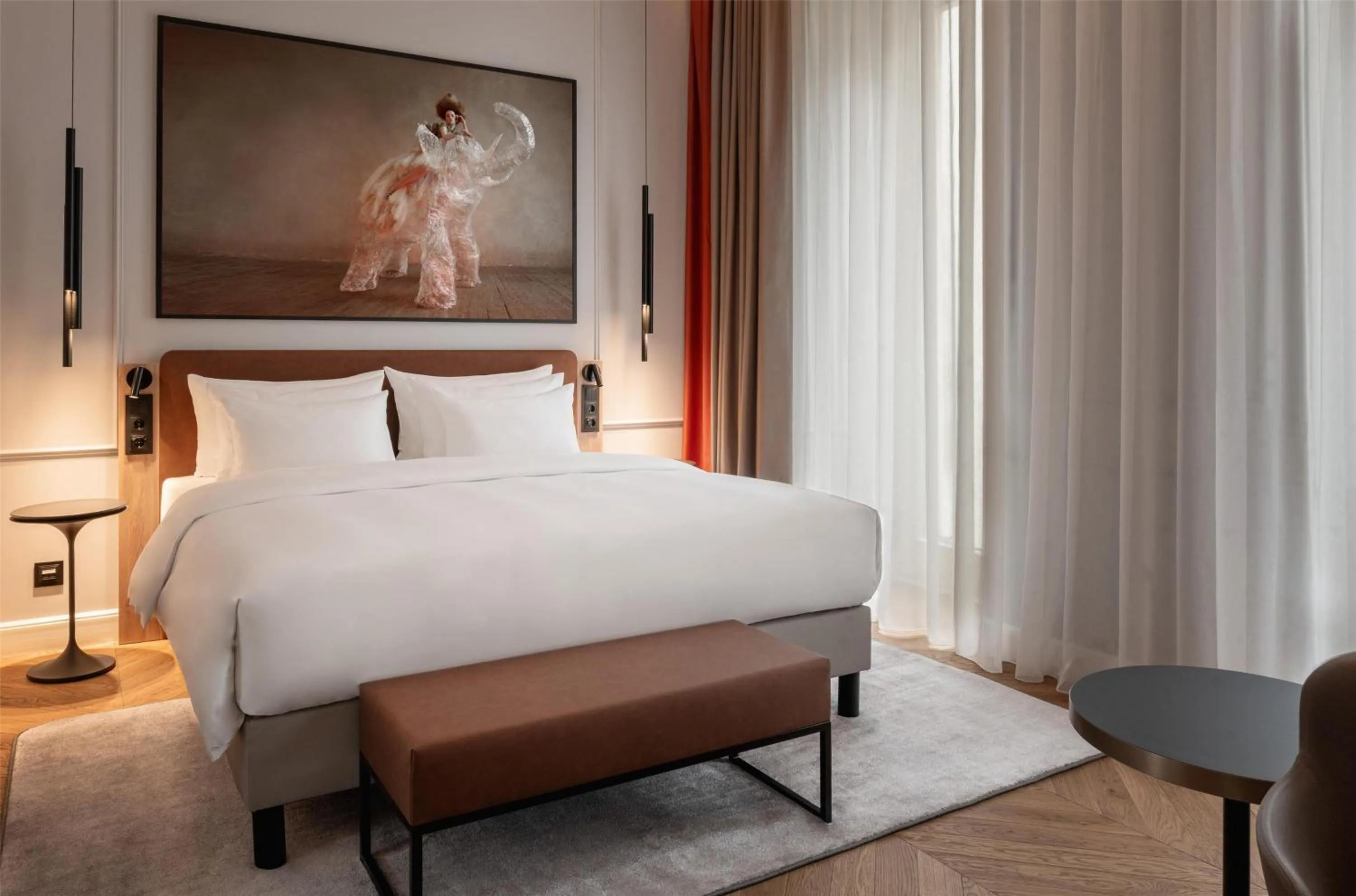 Bedroom, Bed in Radisson Collection Hotel, Basilica Budapest