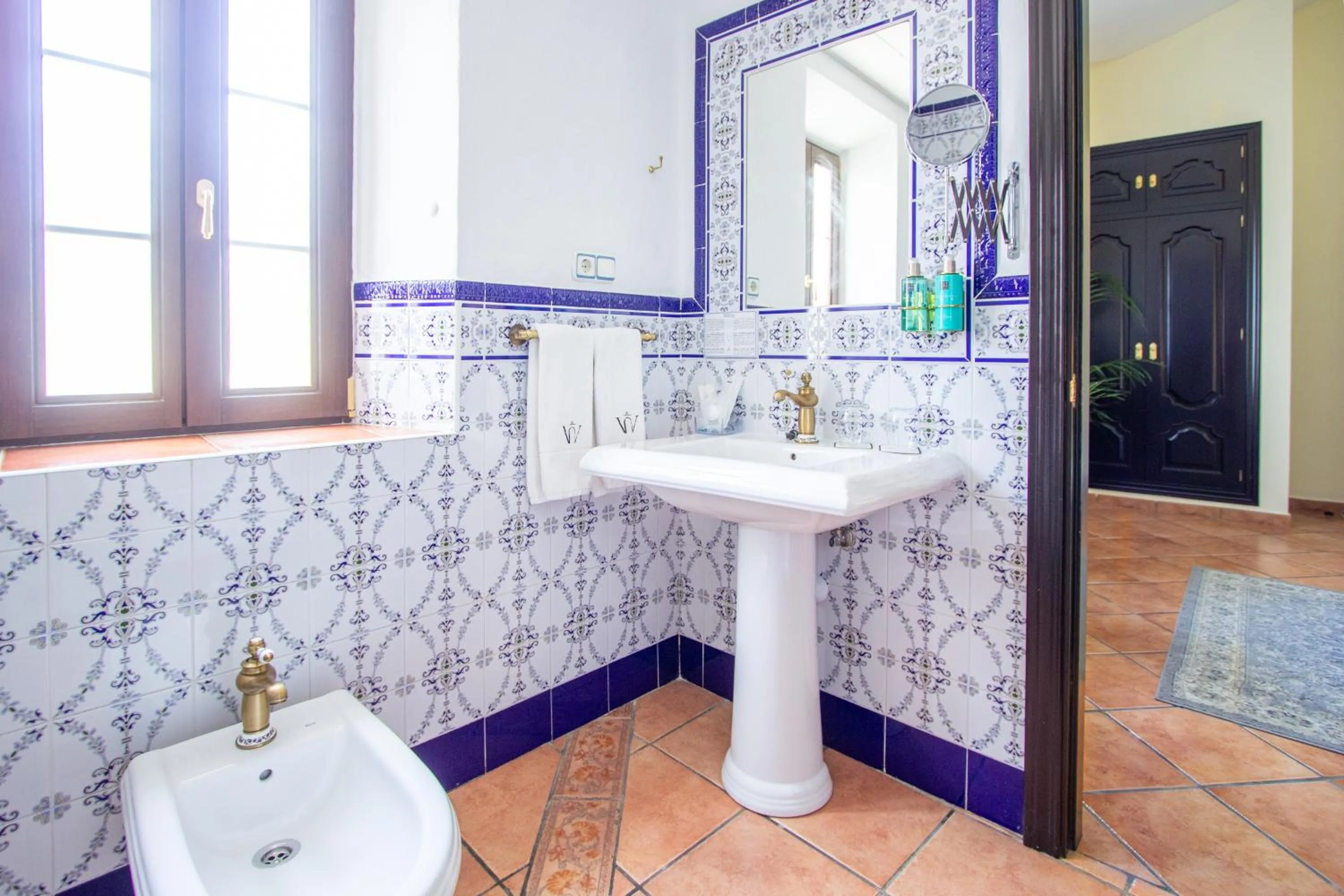 Bathroom in Hotel Palacio de Hemingway