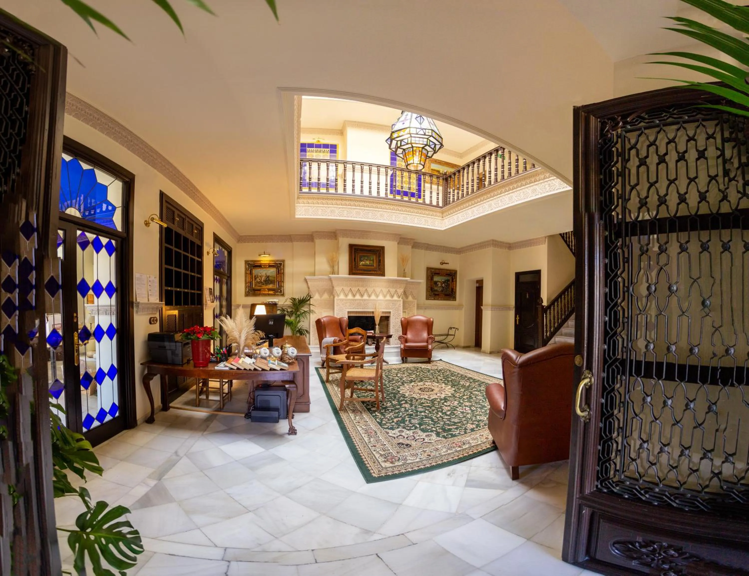 Lobby or reception in Hotel Palacio de Hemingway