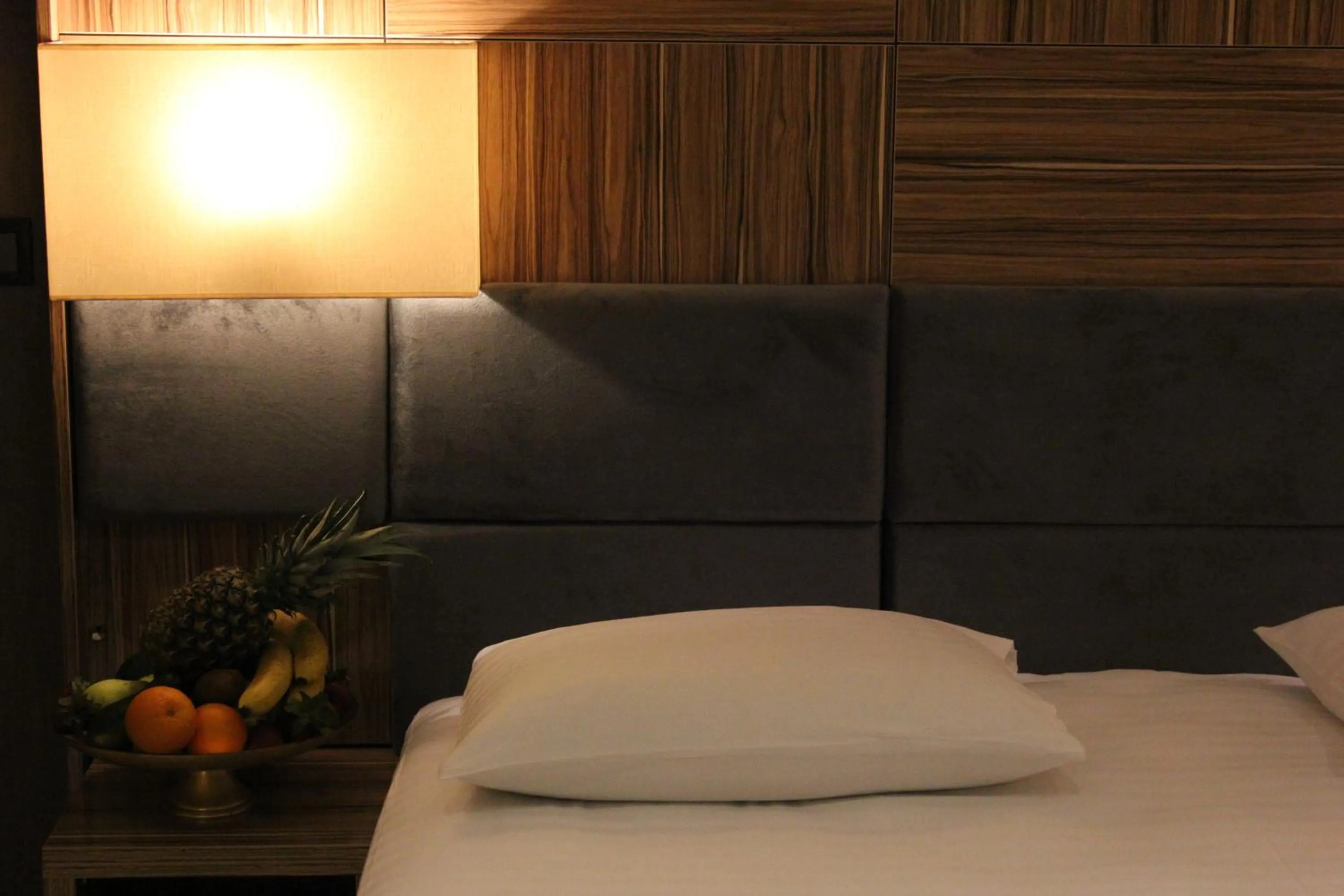 Decorative detail, Bed in Neba Royal Hotel