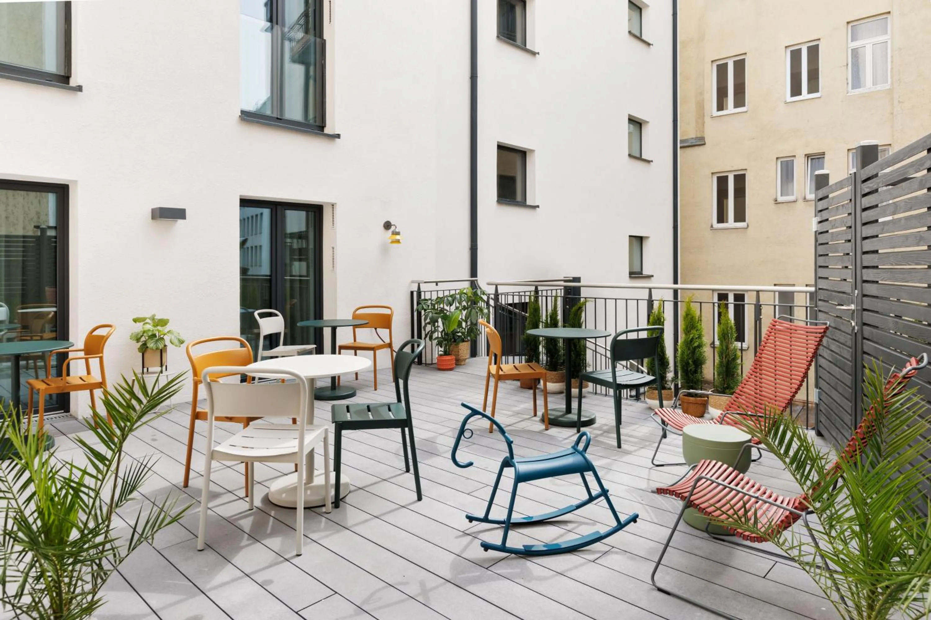 Patio in Stay KooooK Munich City - NEW OPENING