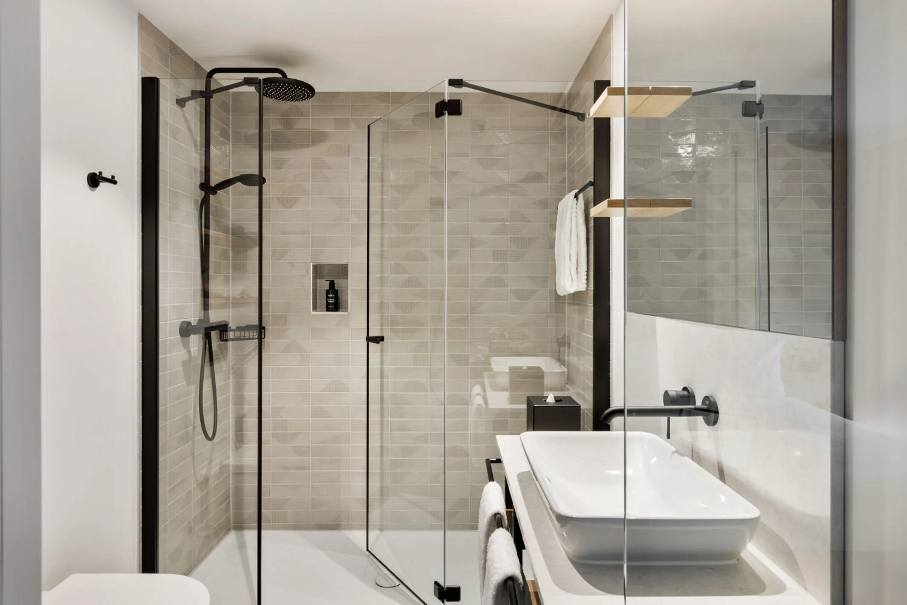 Shower in Stay KooooK Munich City - NEW OPENING