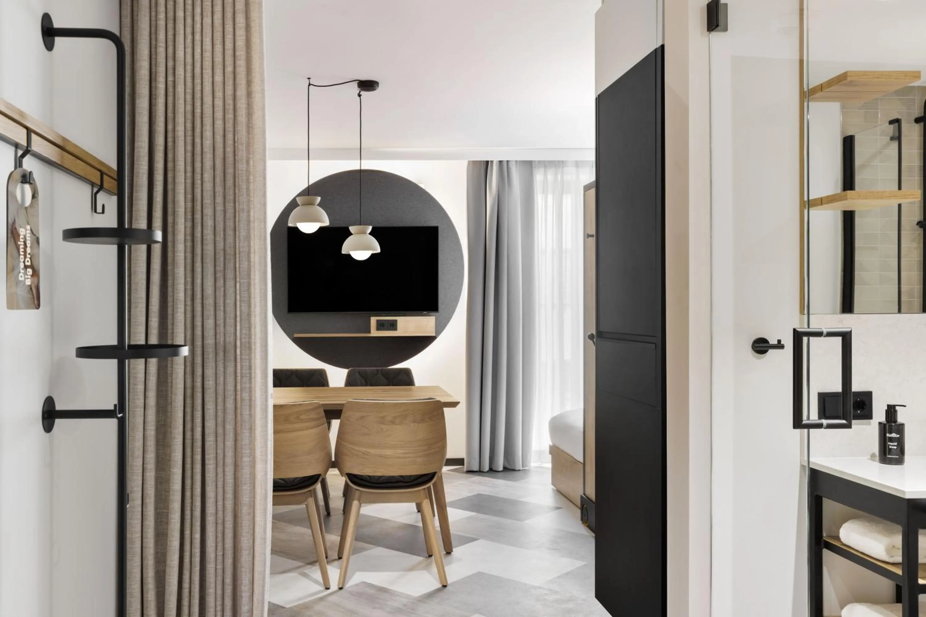 Living room in Stay KooooK Munich City - NEW OPENING