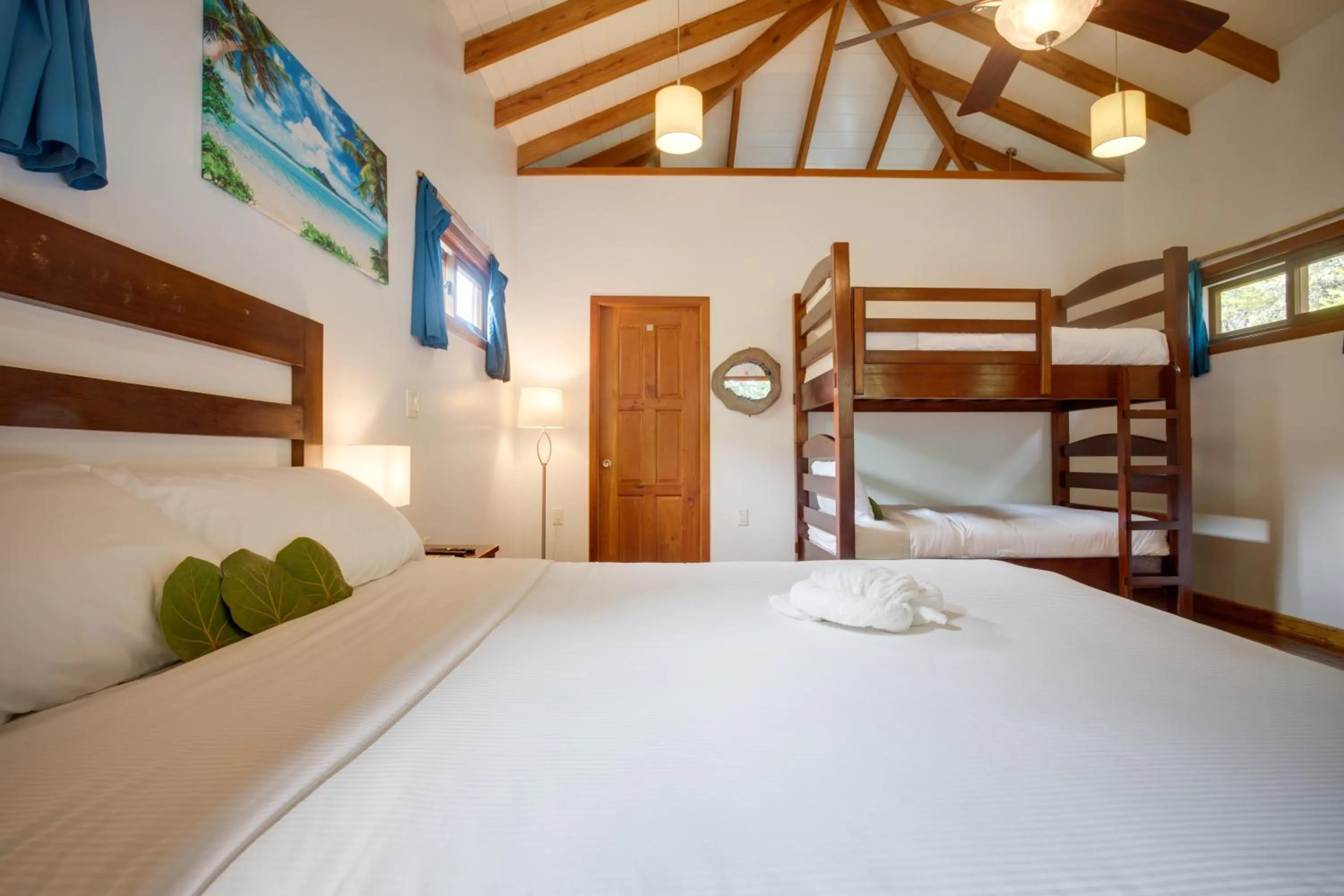 Photo of the whole room, Bed in Mariposa Belize Beach Resort
