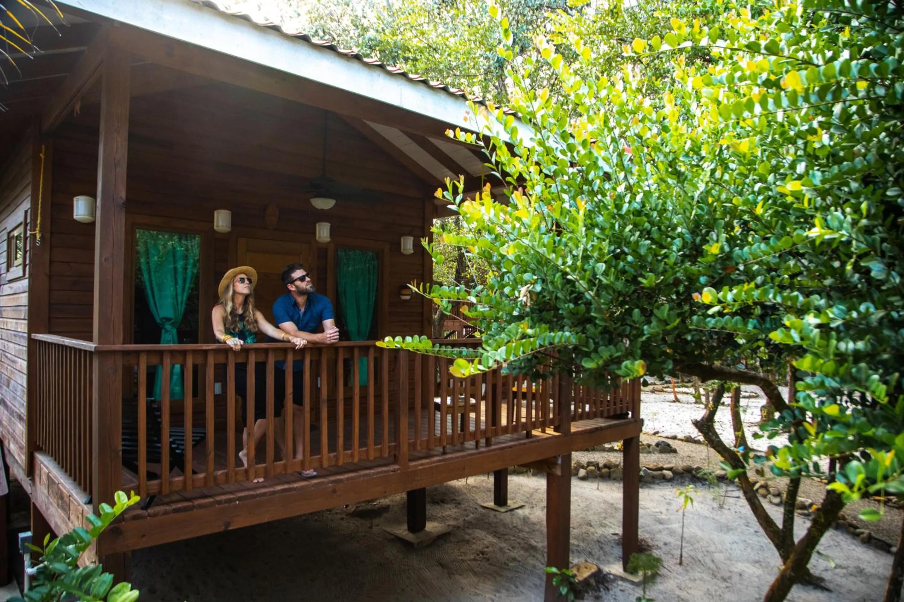 Patio in Mariposa Belize Beach Resort