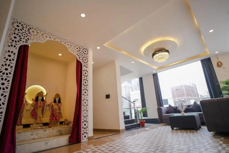 Lobby or reception in THE GOVIND PALACE