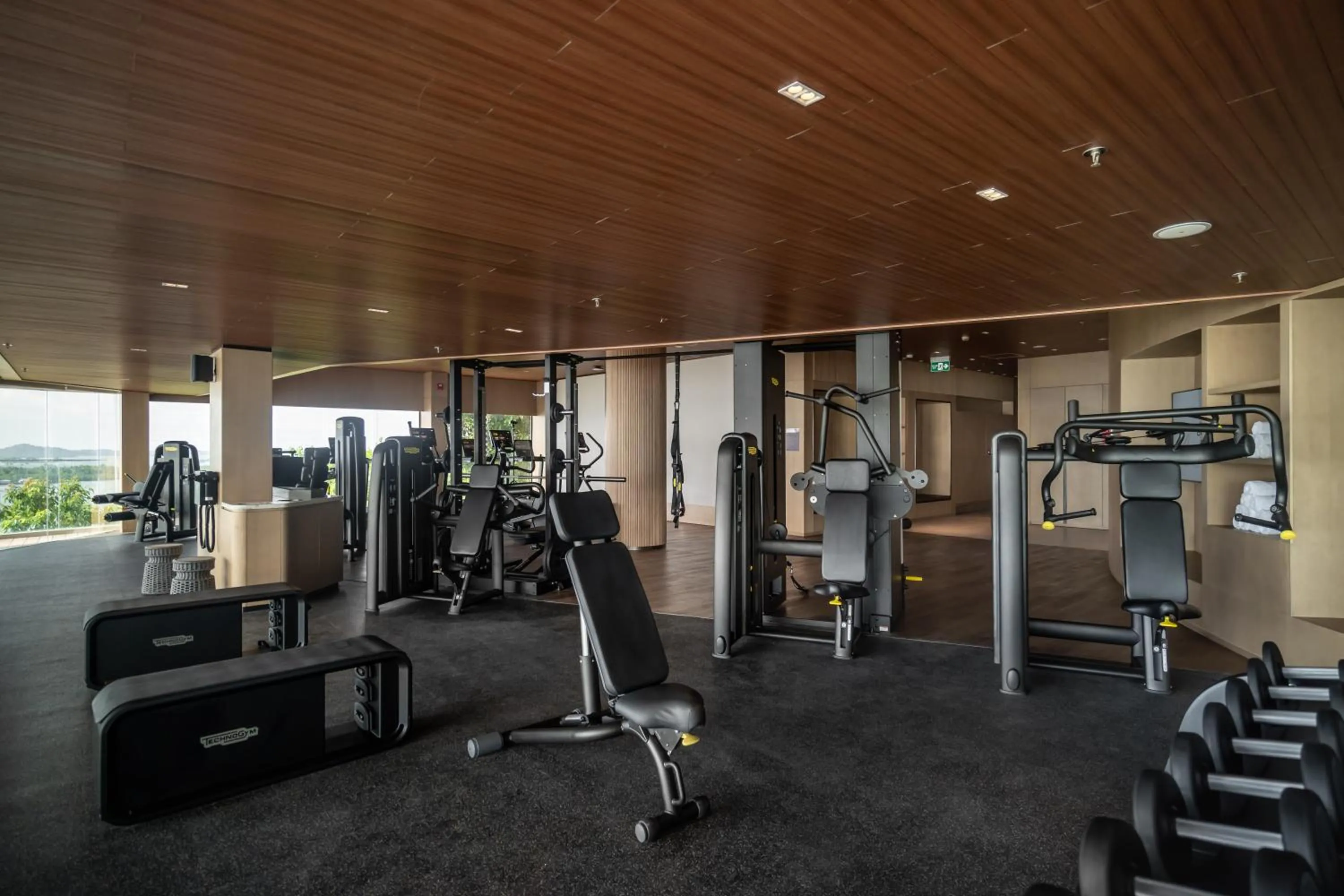 Fitness centre/facilities in The Westin Nirup Island Resort & Spa