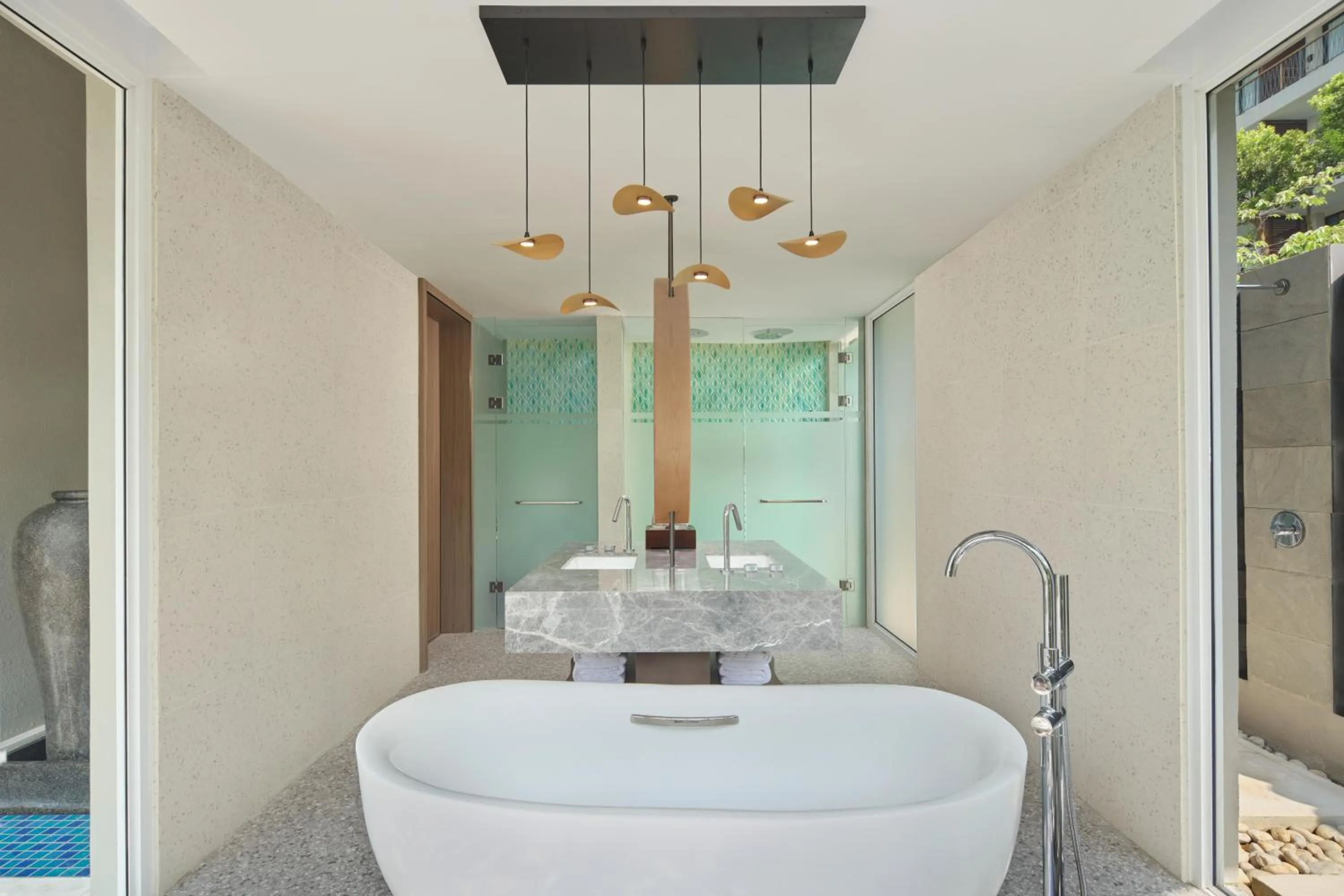 Shower in The Westin Nirup Island Resort & Spa