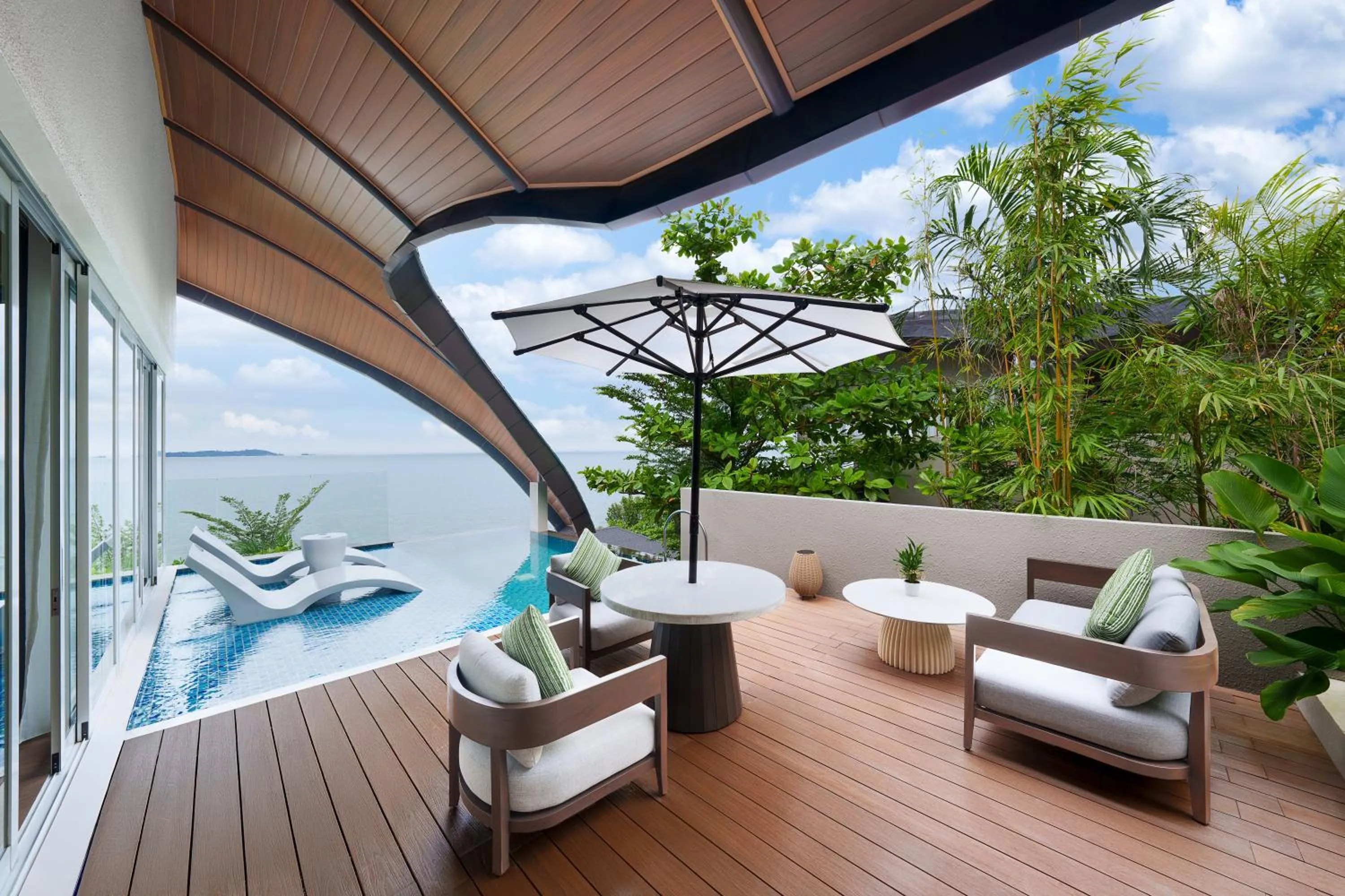 Balcony/Terrace in The Westin Nirup Island Resort & Spa
