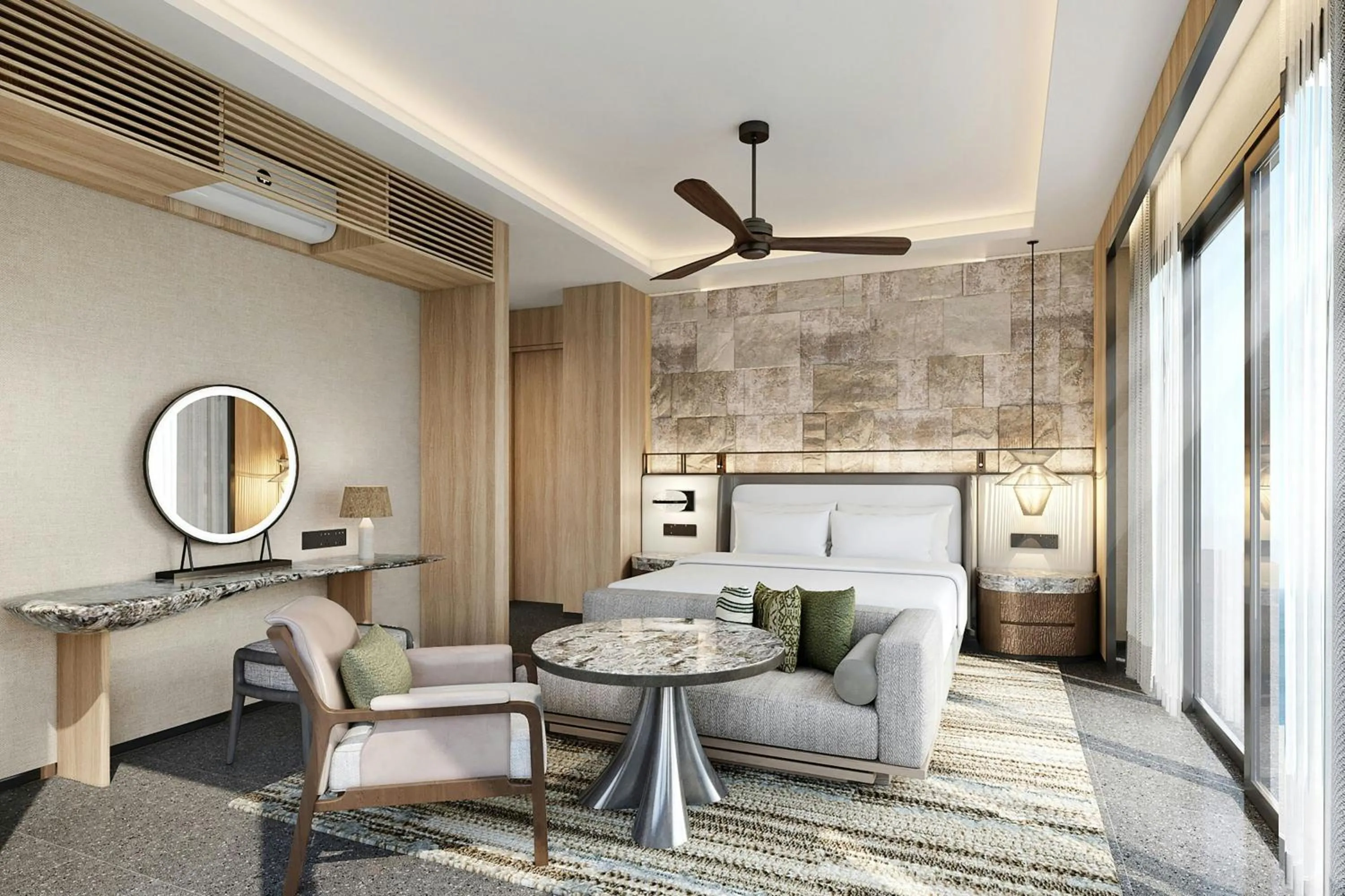 Bedroom in The Westin Nirup Island Resort & Spa