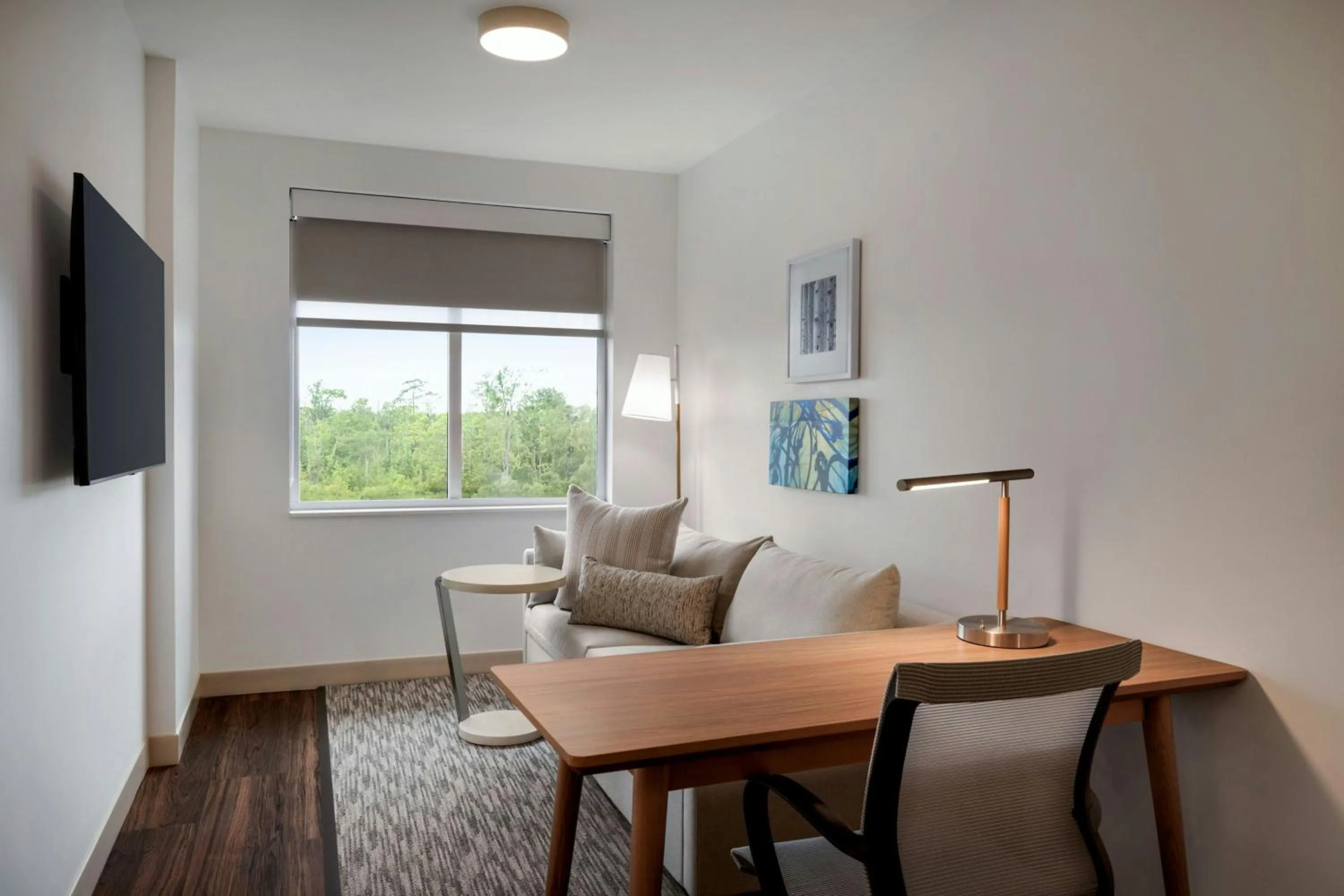 Living room in Element Charleston Airport