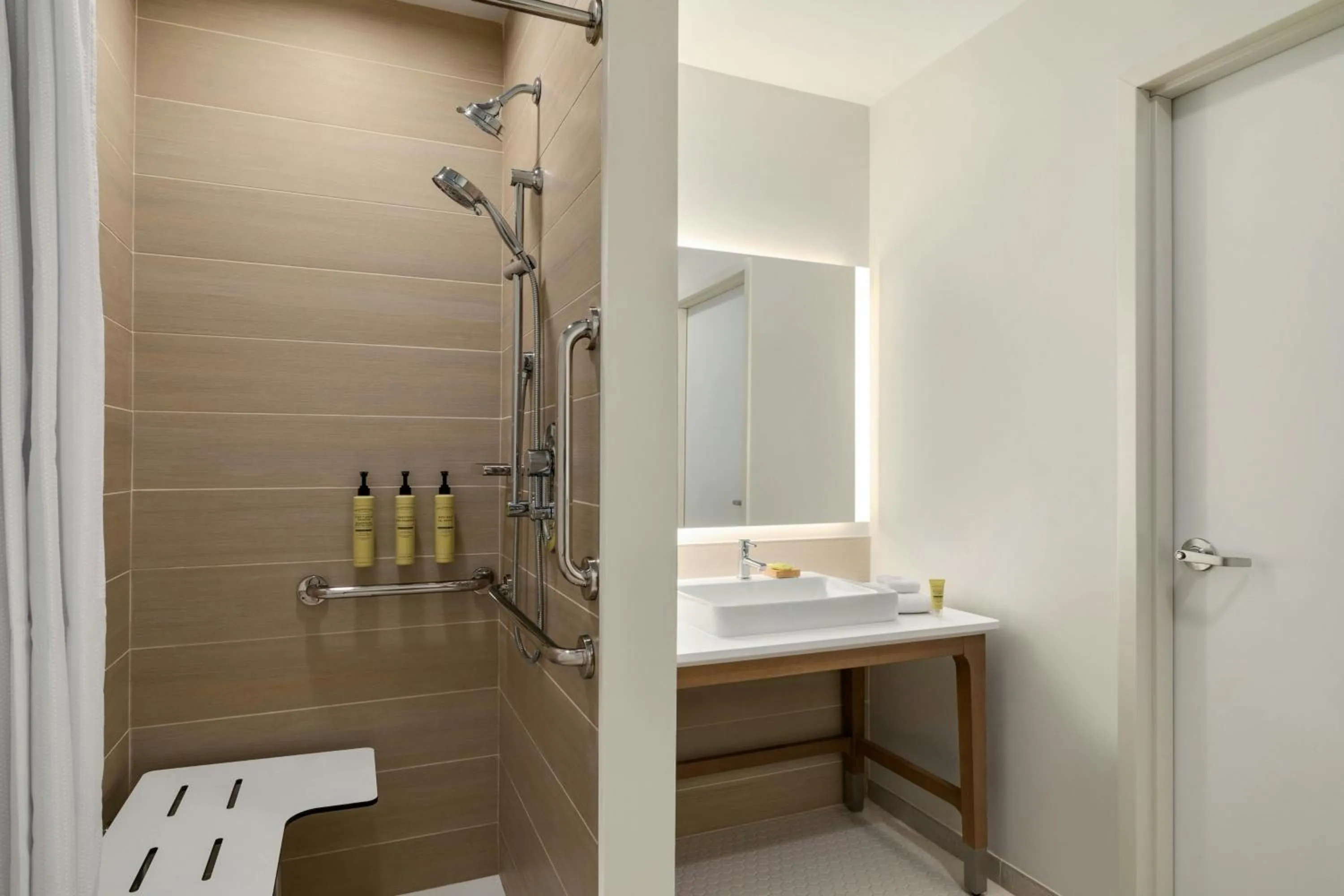 Bathroom in Element Charleston Airport