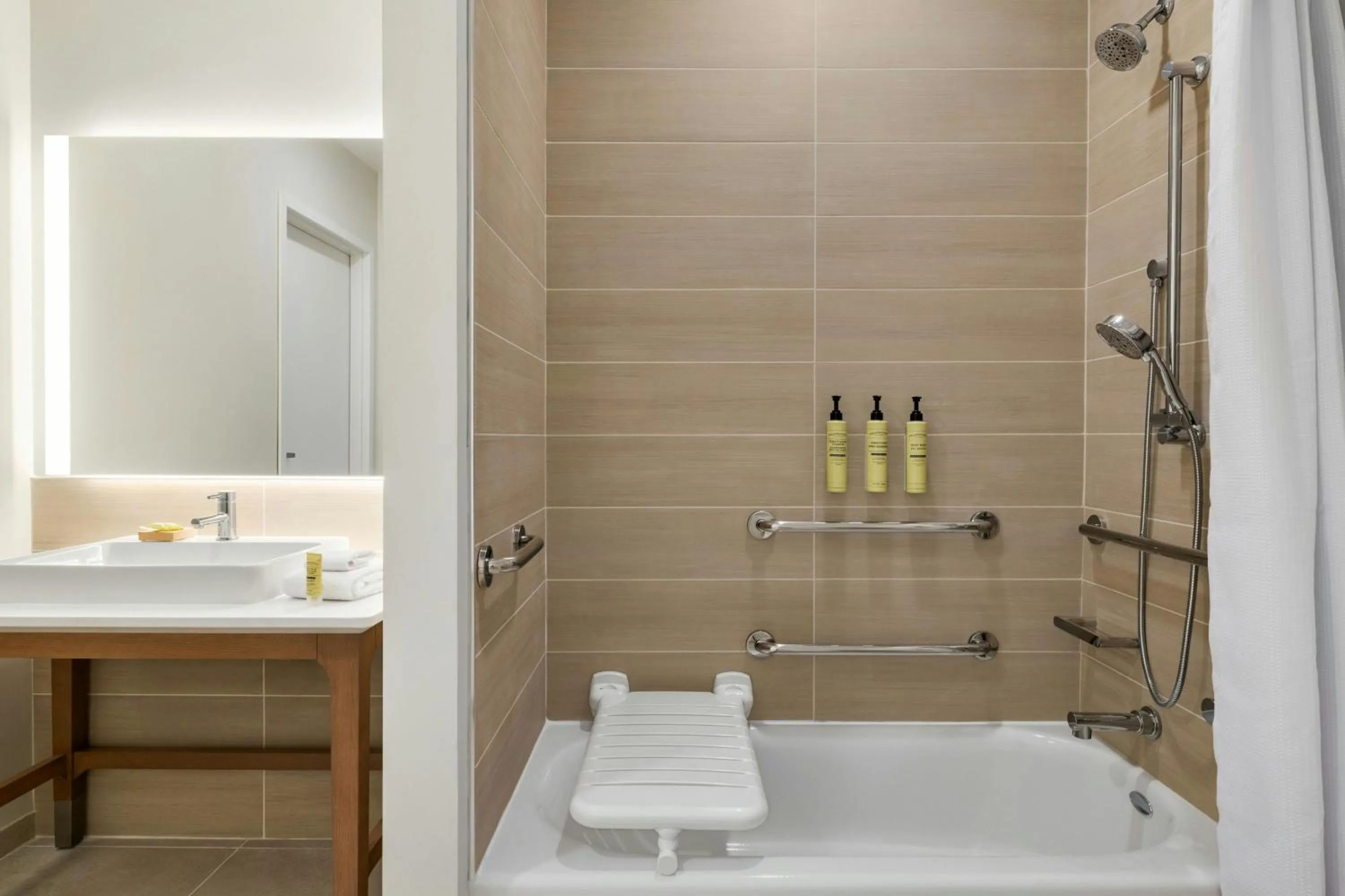 Bathroom in Element Charleston Airport