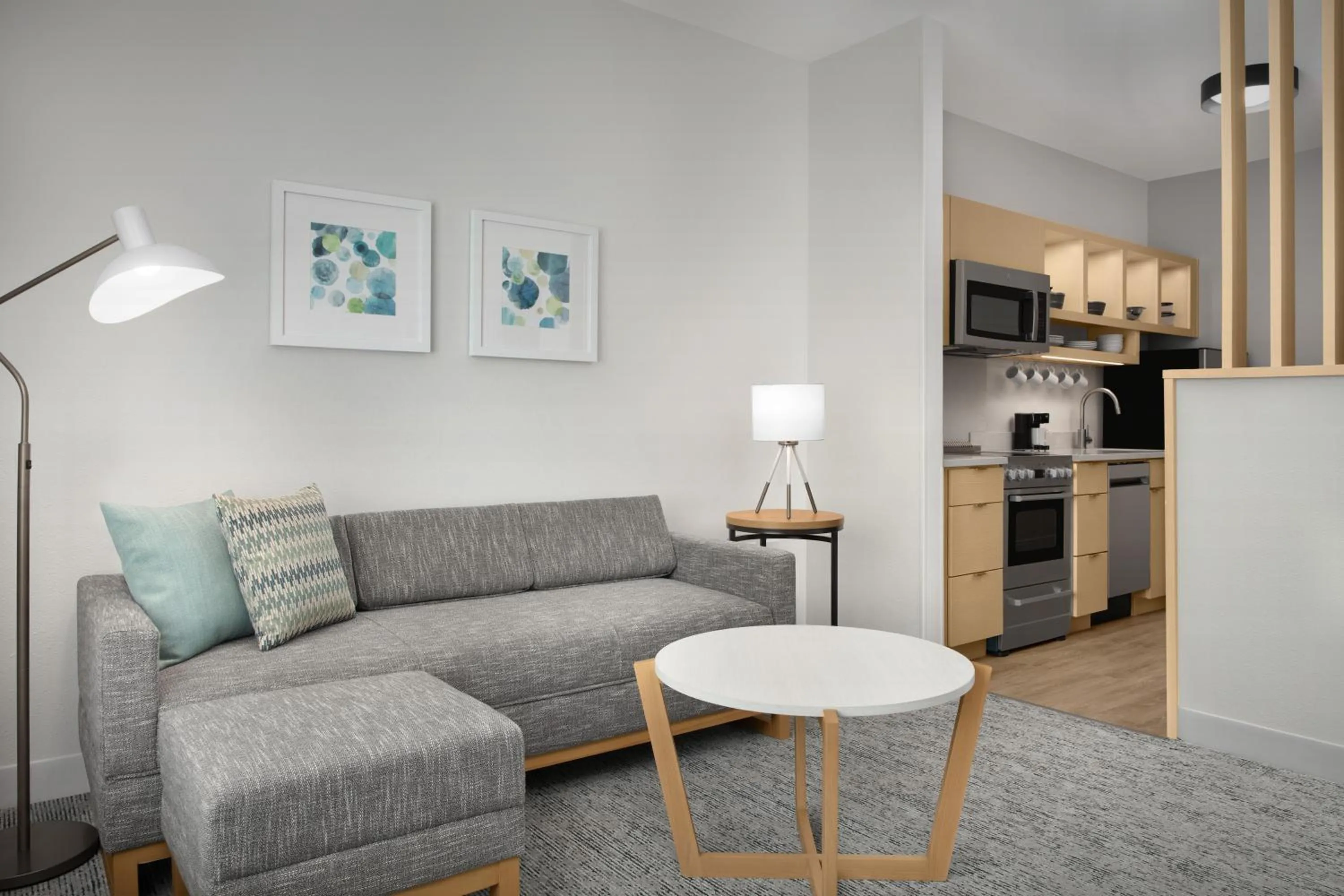 Living room in TownePlace Suites by Marriott Jacksonville Mayport