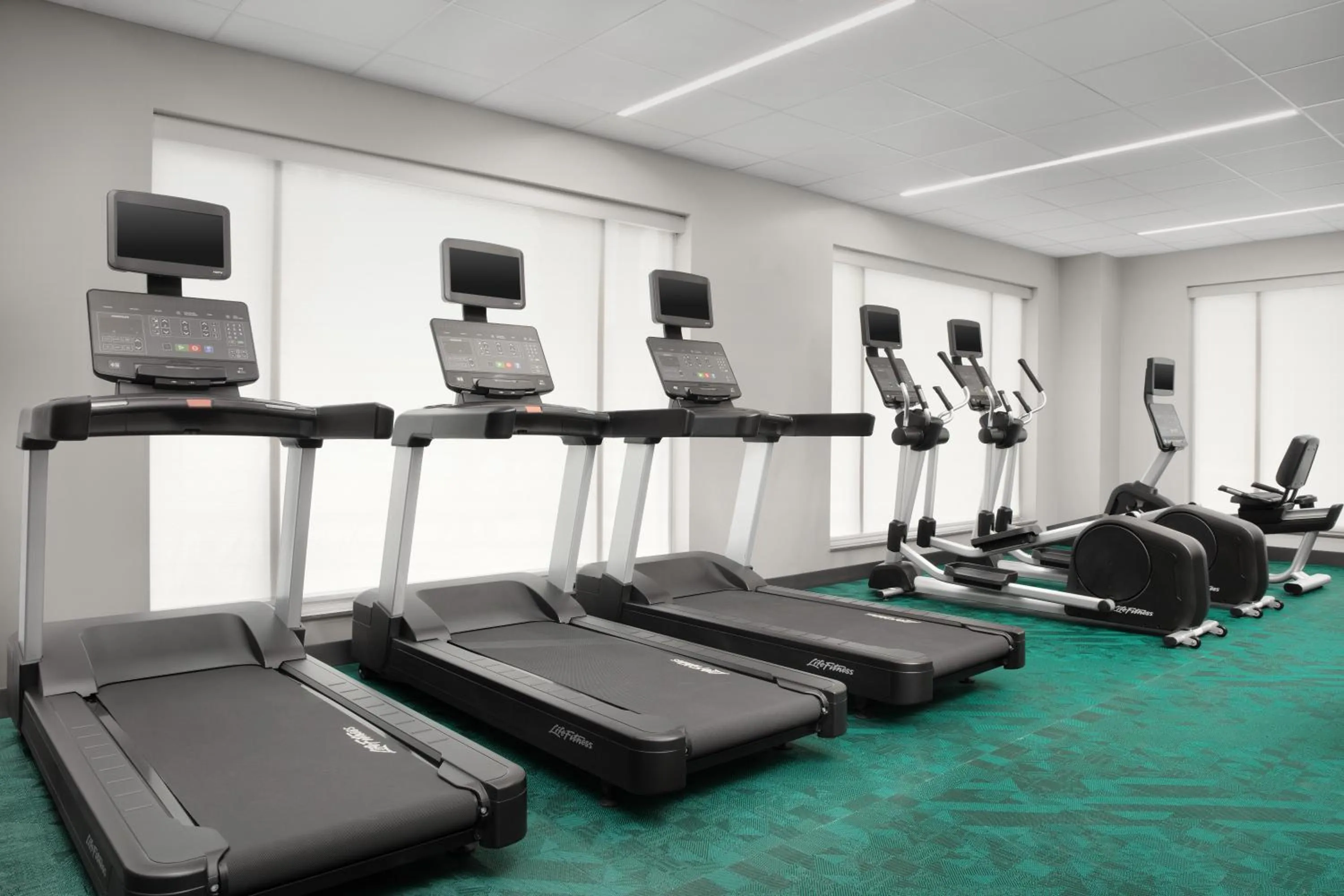 Fitness centre/facilities in TownePlace Suites by Marriott Jacksonville Mayport