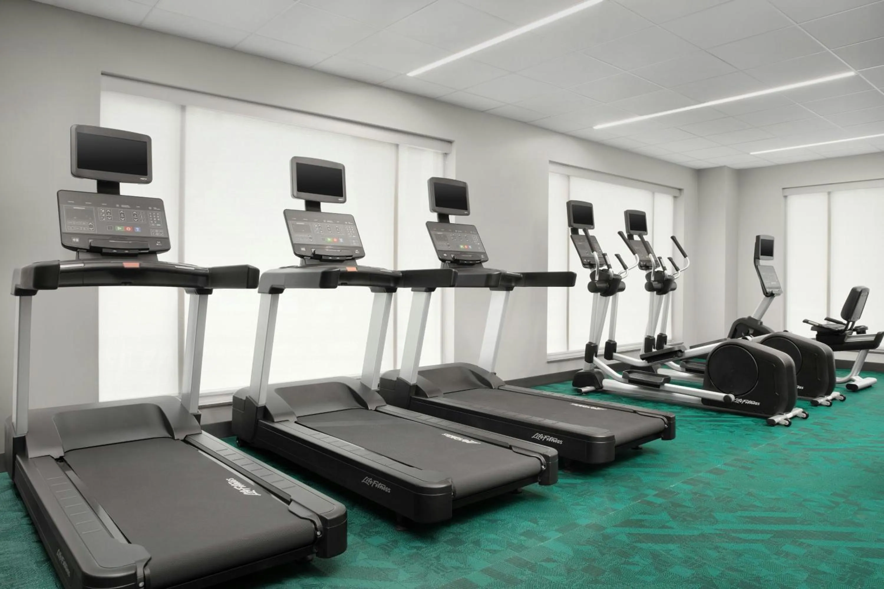 Fitness centre/facilities in TownePlace Suites by Marriott Jacksonville Mayport
