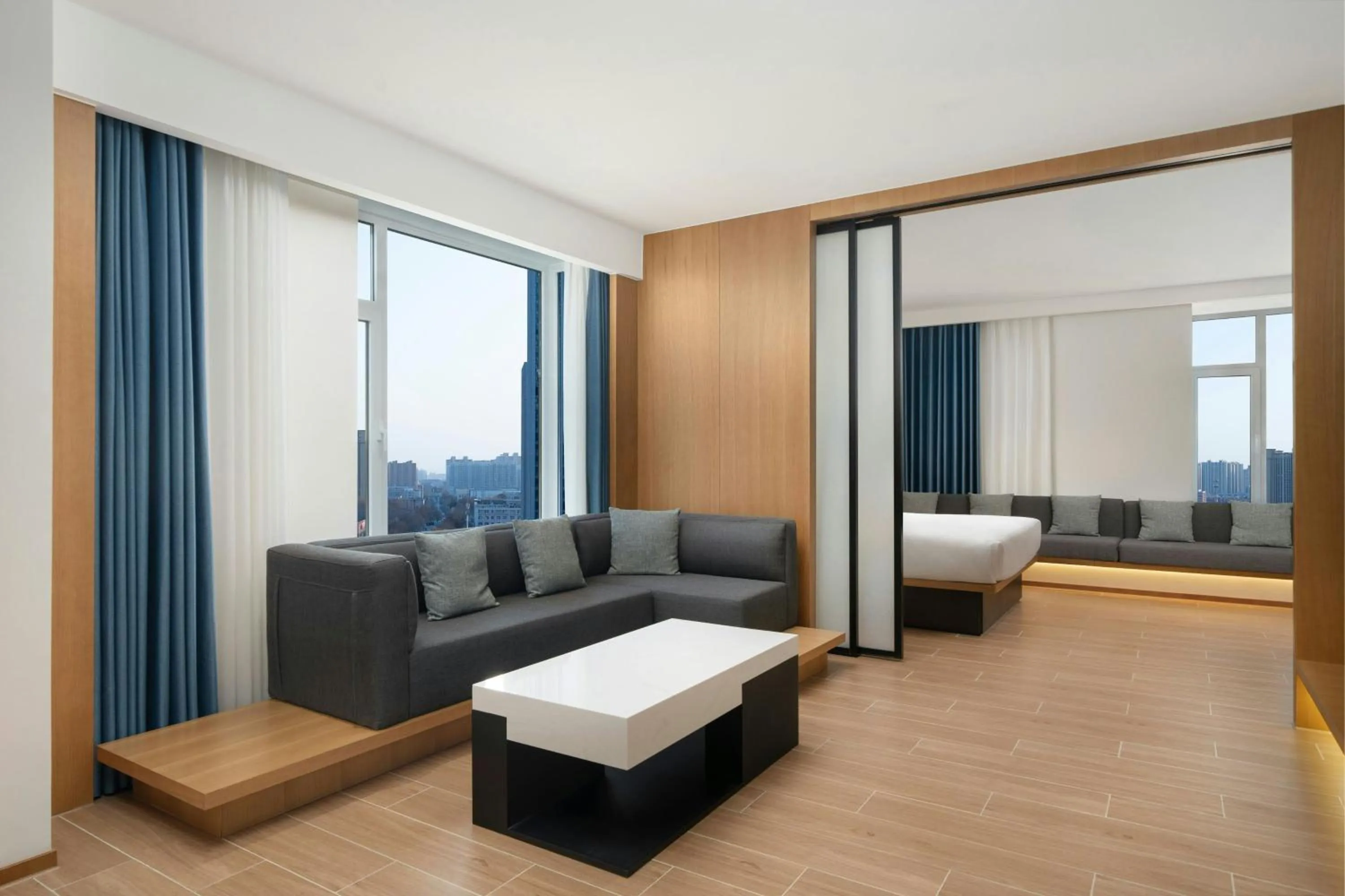 Photo of the whole room, Bed in Fairfield by Marriott Shijiazhuang Station