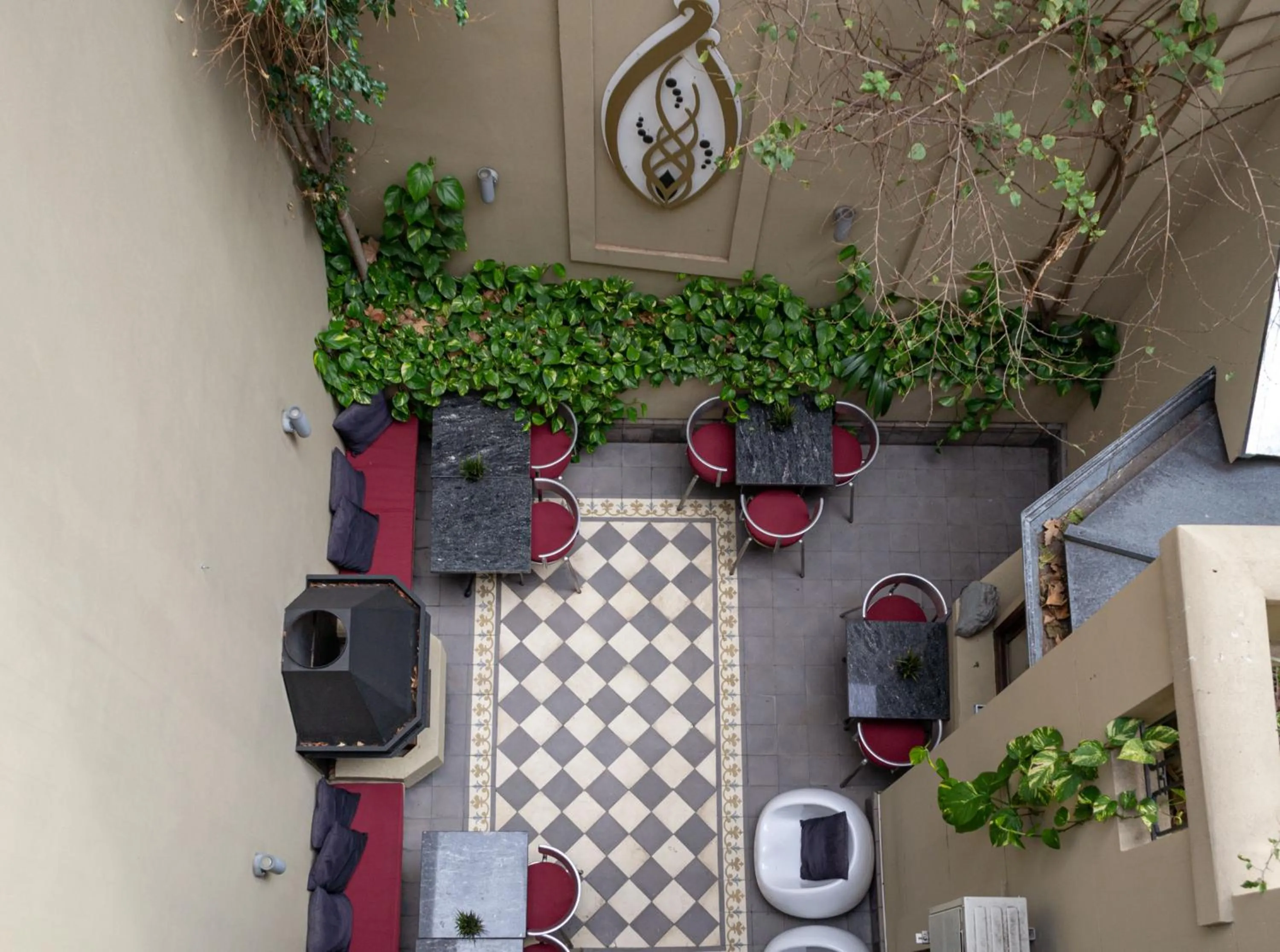 Patio in Miravida Soho Hotel & Wine Bar