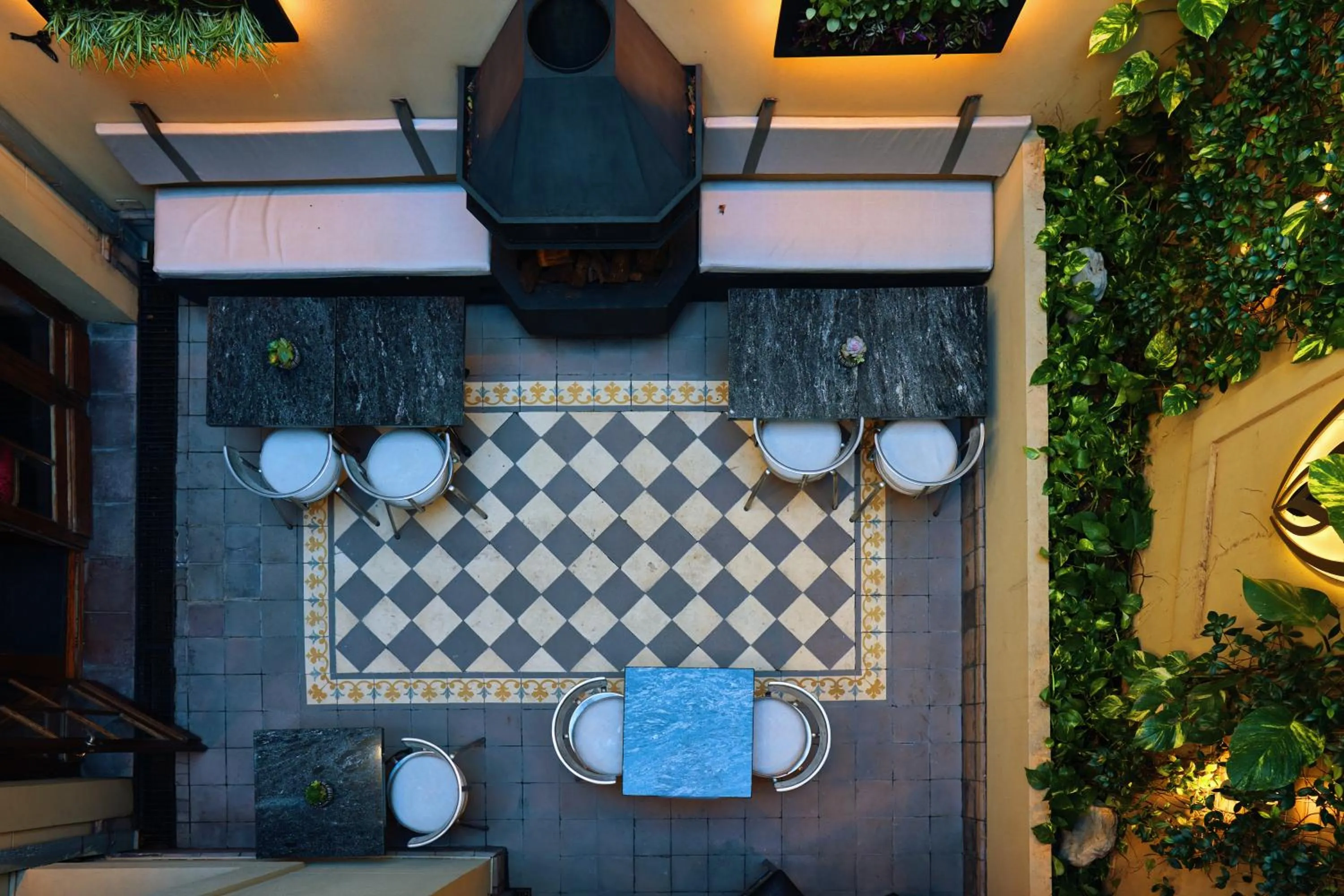 Patio in Miravida Soho Hotel & Wine Bar