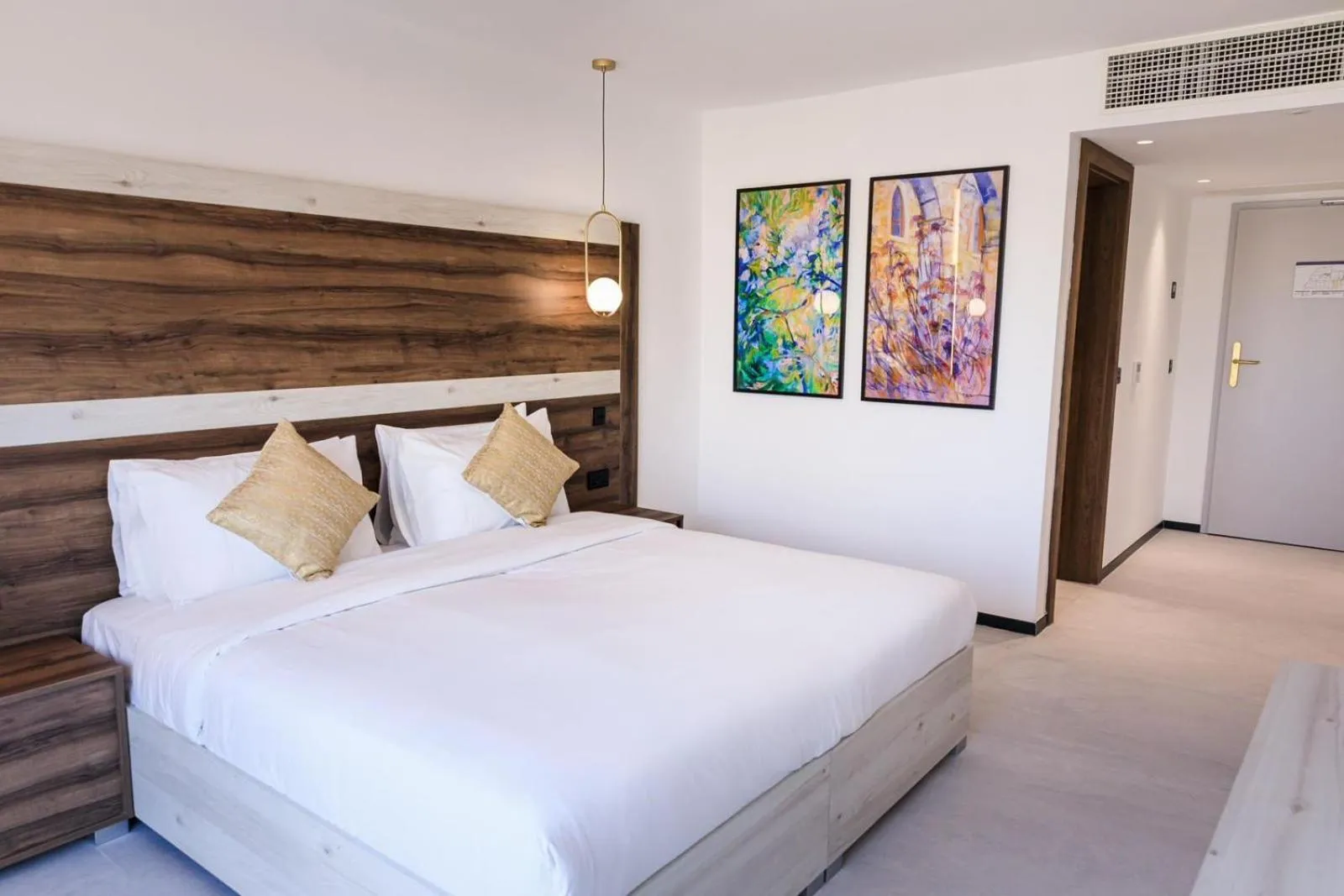 Bed in CA Sand Dune Hotel