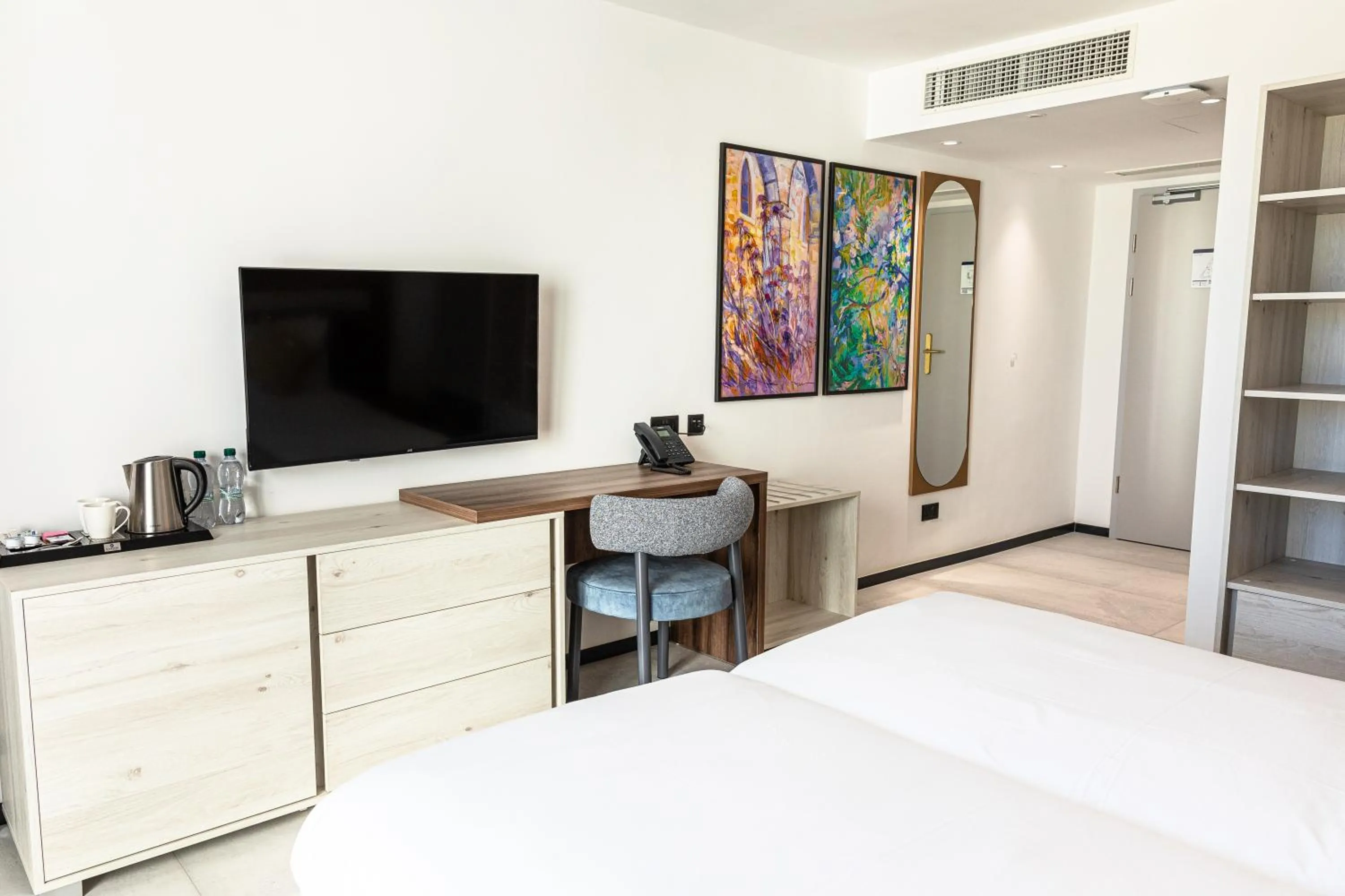 Bed in CA Sand Dune Hotel