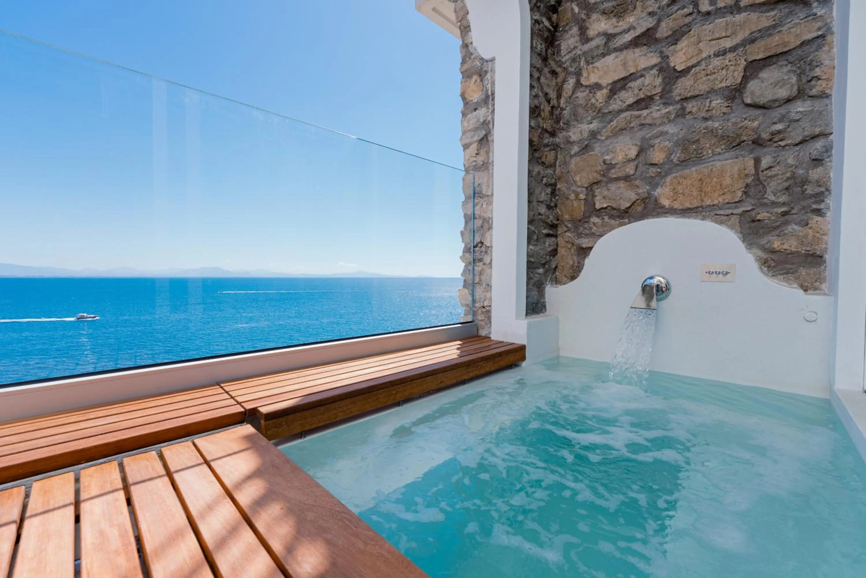 Natural landscape in Hotel Cetus