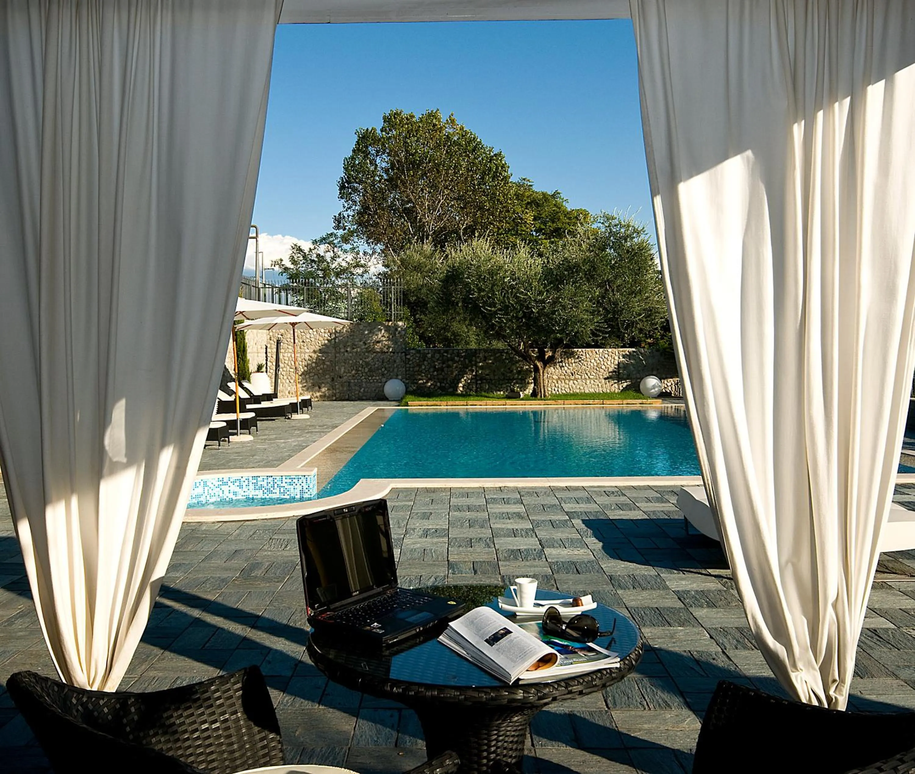 Swimming pool in Hotel Castle