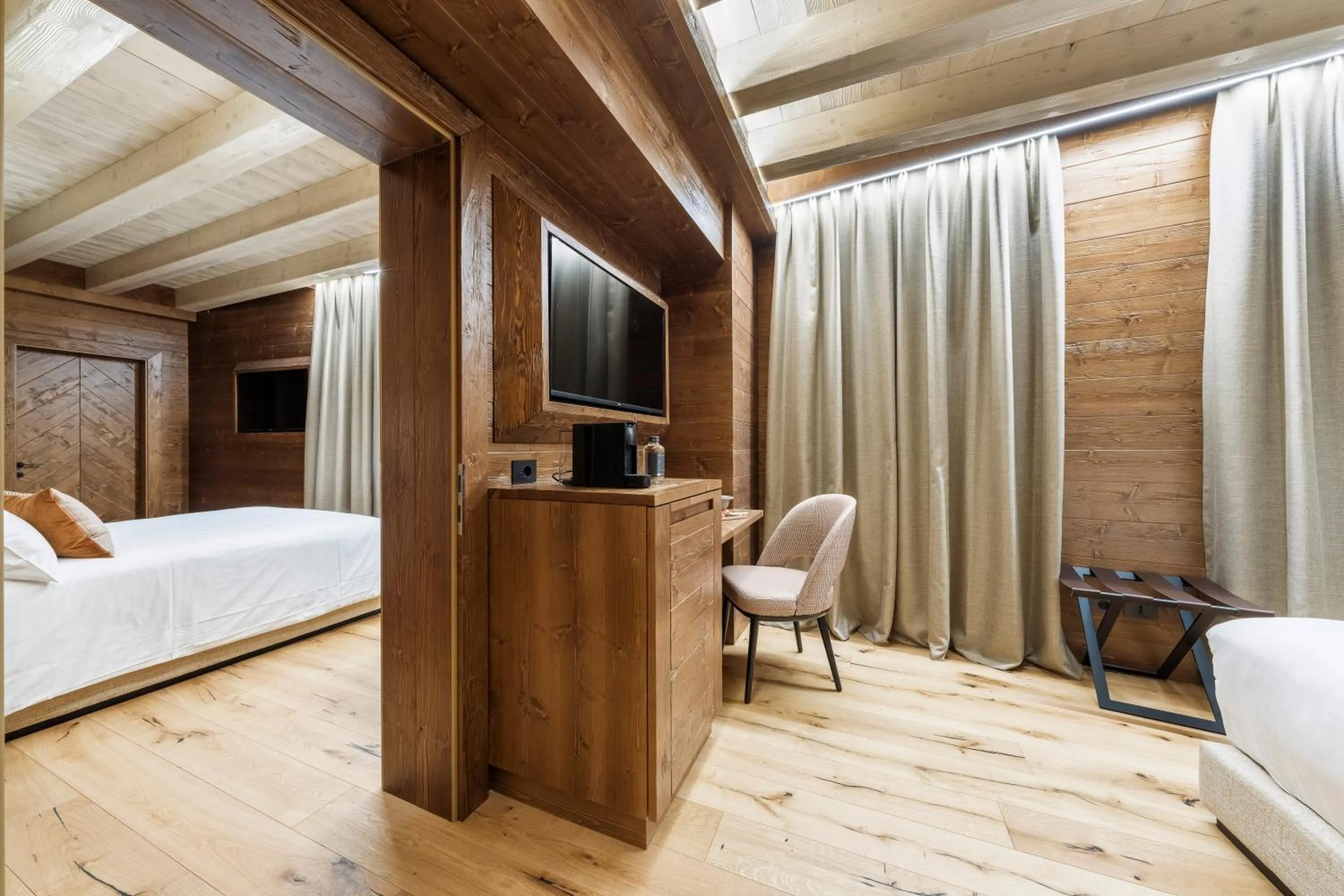 TV and multimedia, Bed in Casa Guargnè