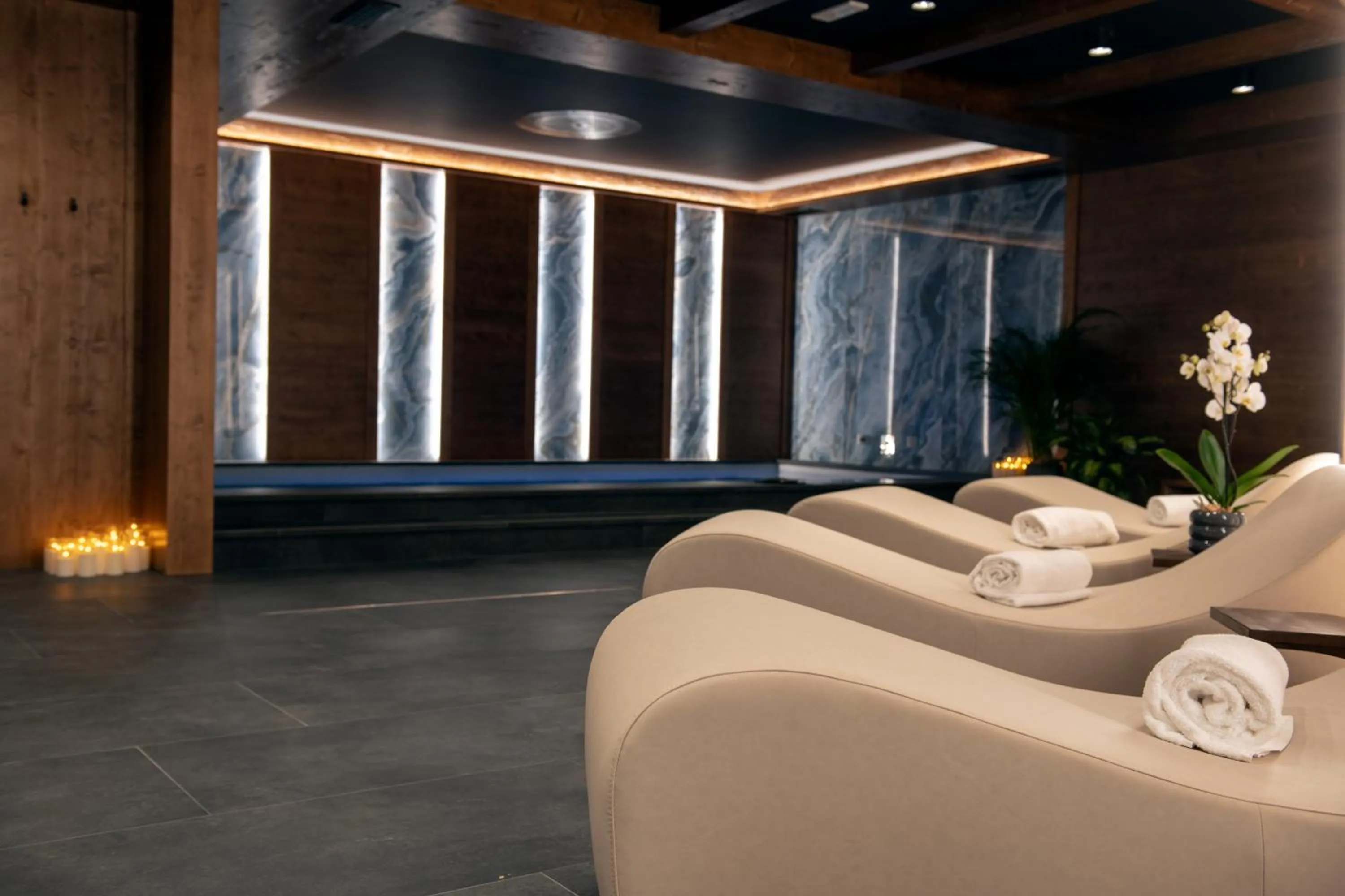 Living room in Casa Guargnè