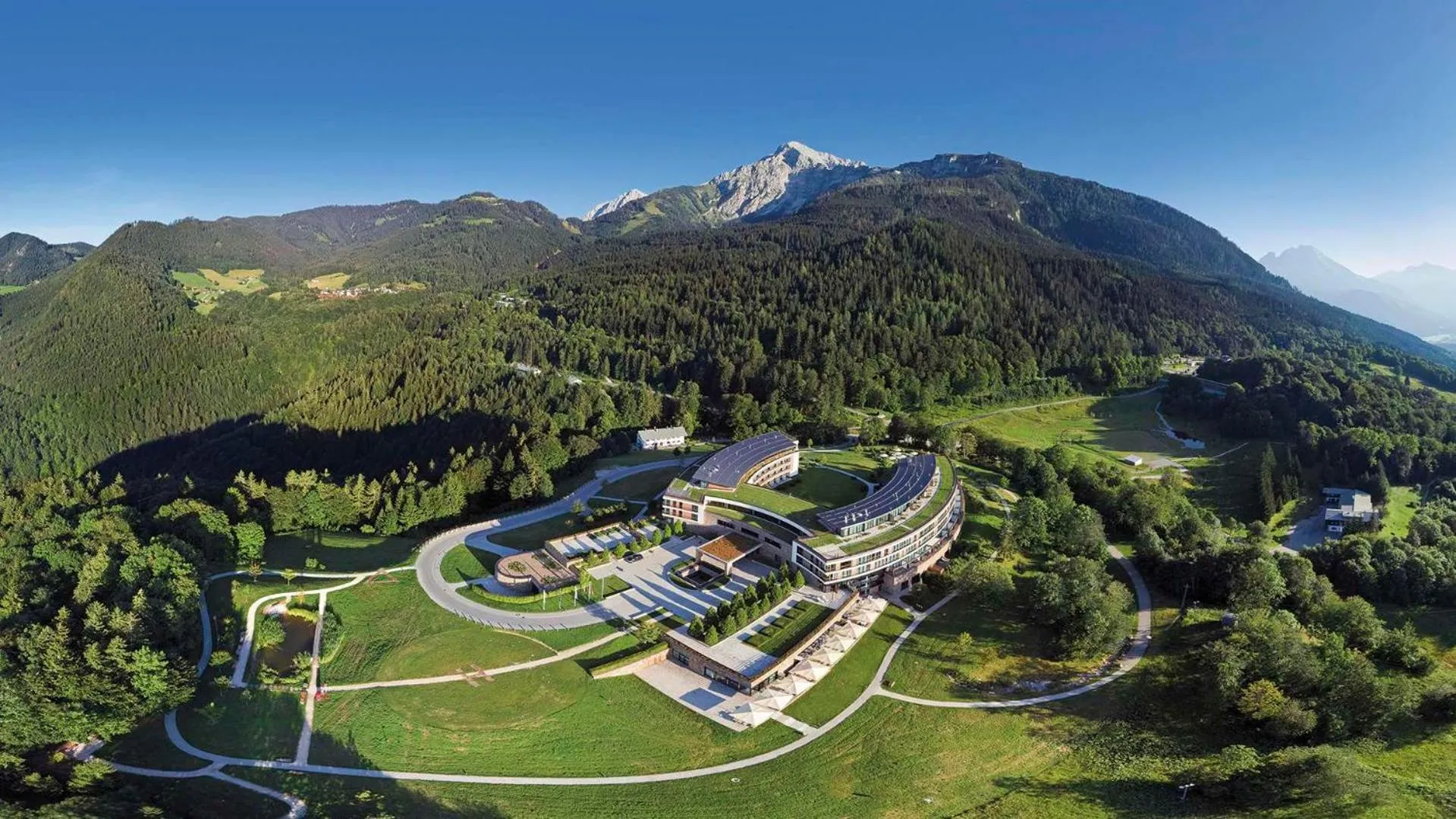Property building in Kempinski Hotel Berchtesgaden