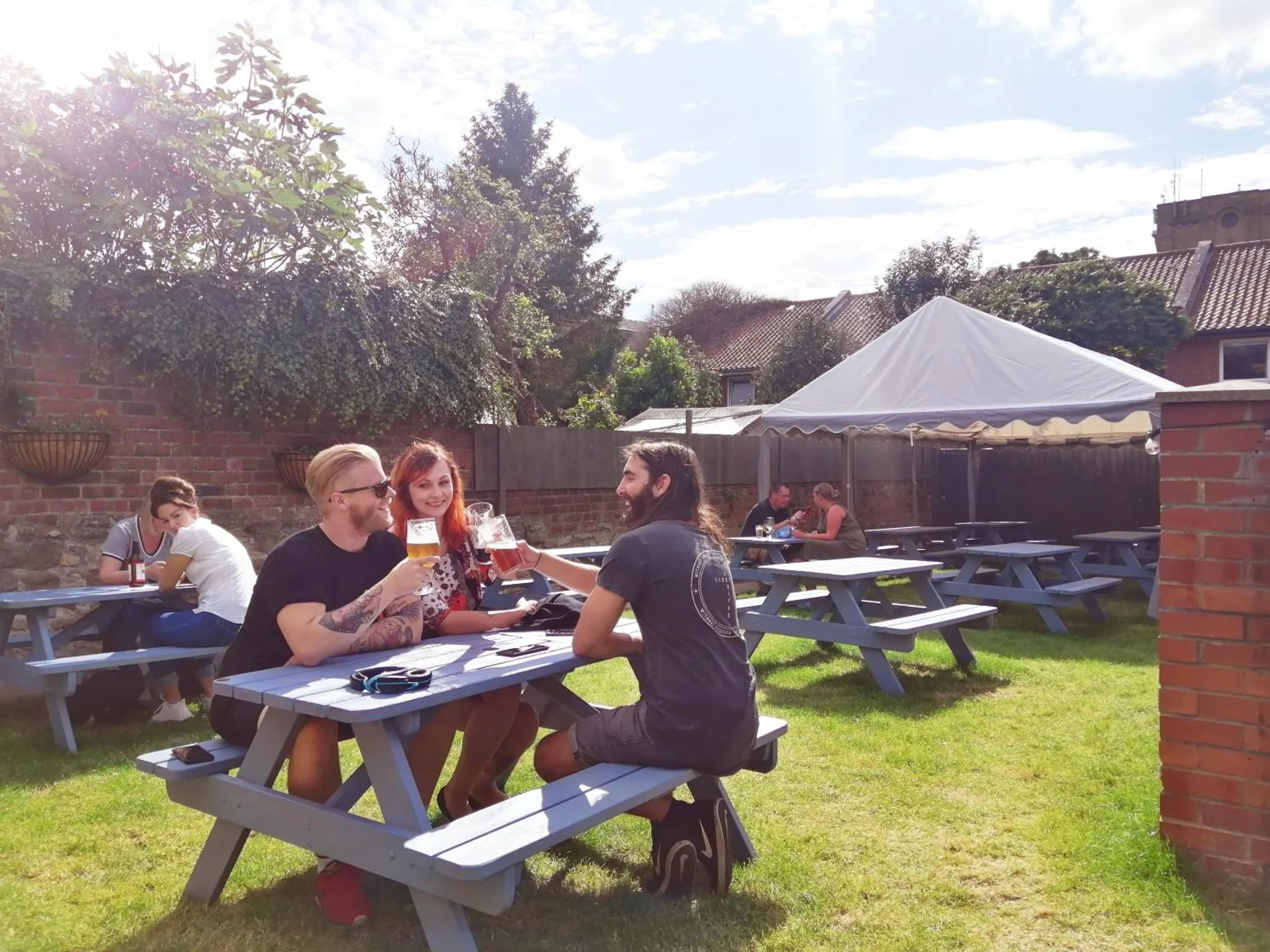 Garden in Duke William Hotel