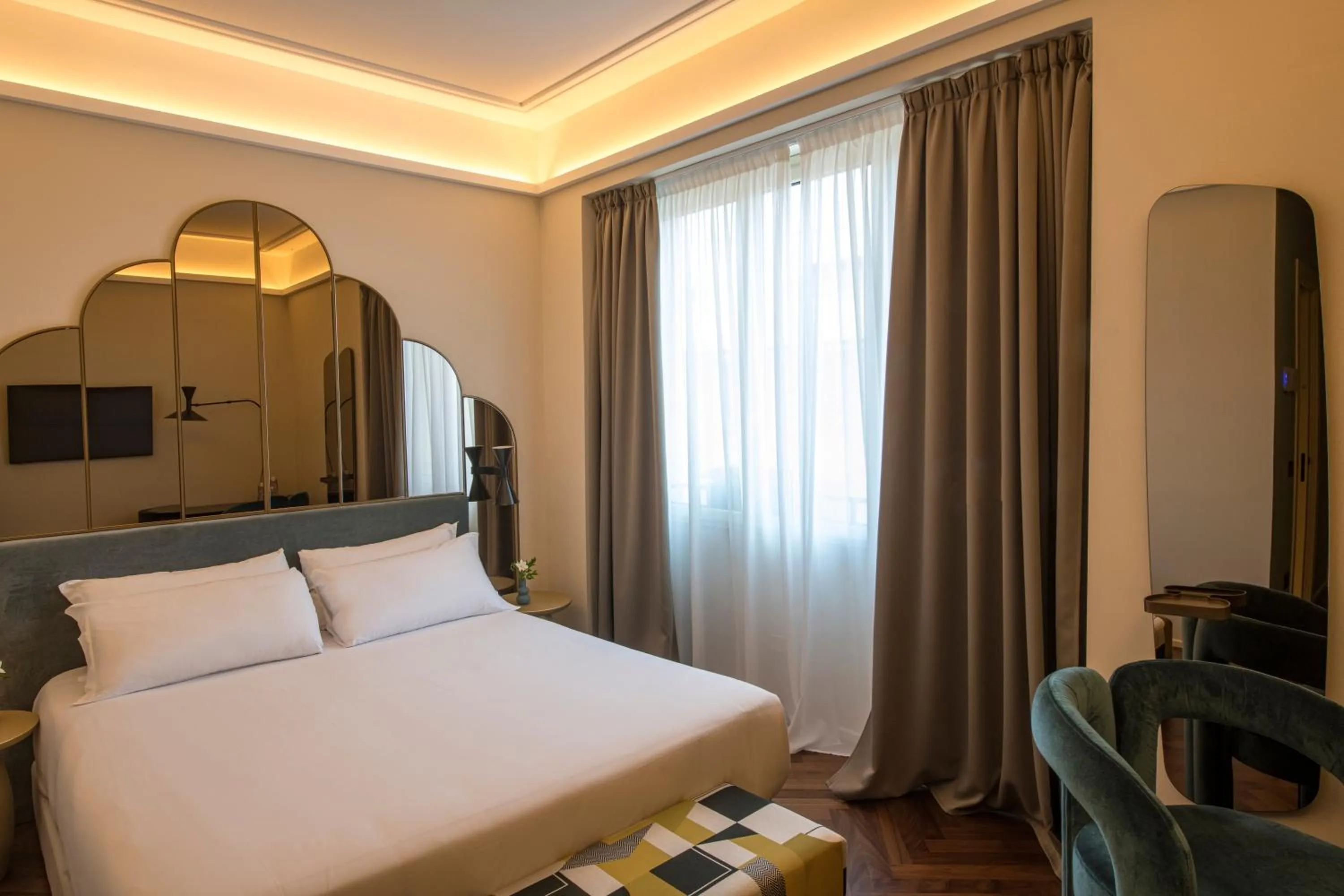 Bed in Palazzo Buenos Aires