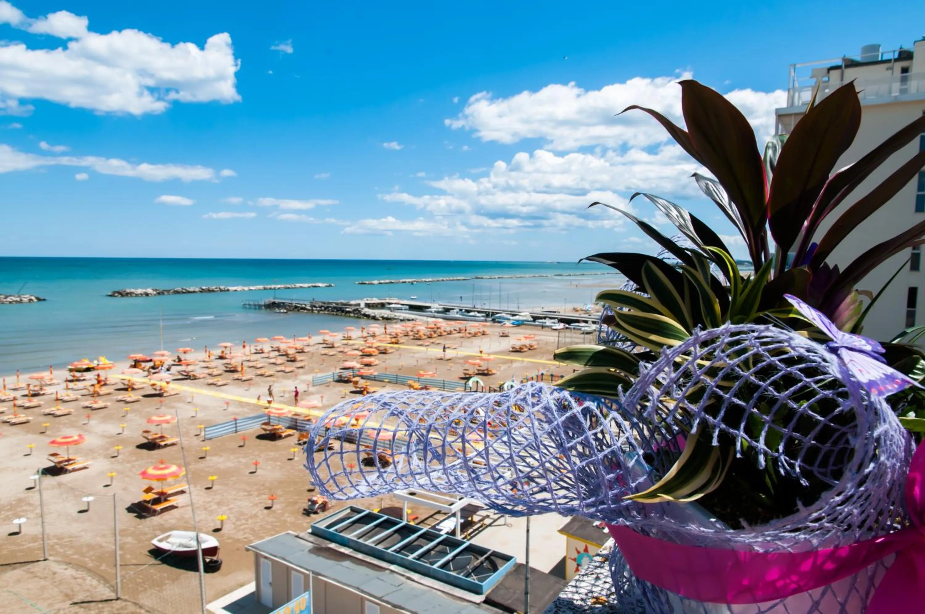 Sea view in Hotel Eden