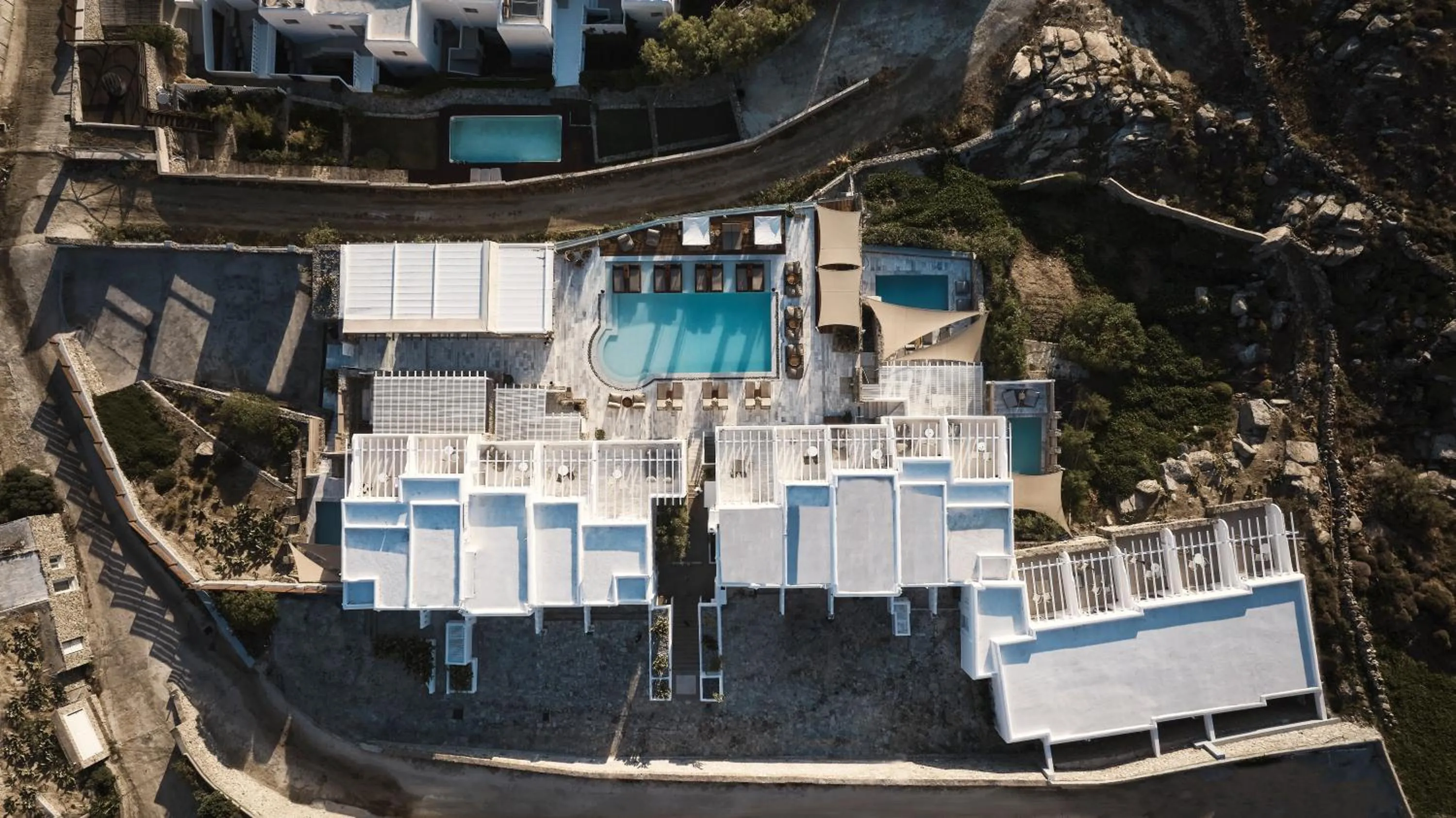 Property building in Mykonos No5 Luxury Suites & Villas