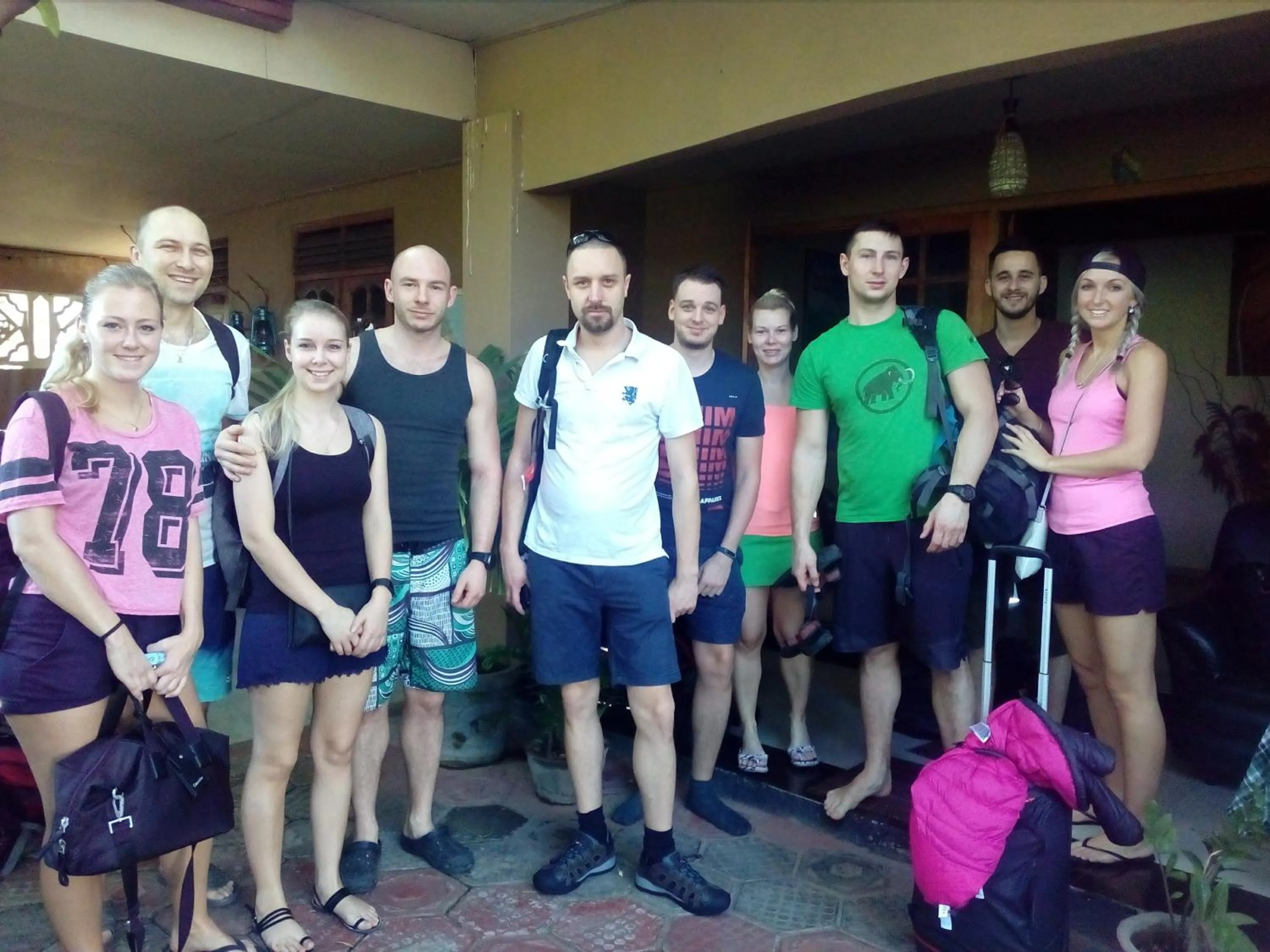 group of guests in House Of Esanya