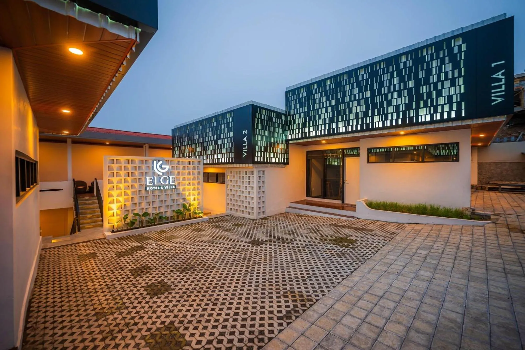 Property building in Elge Hotel and Villa Sarangan