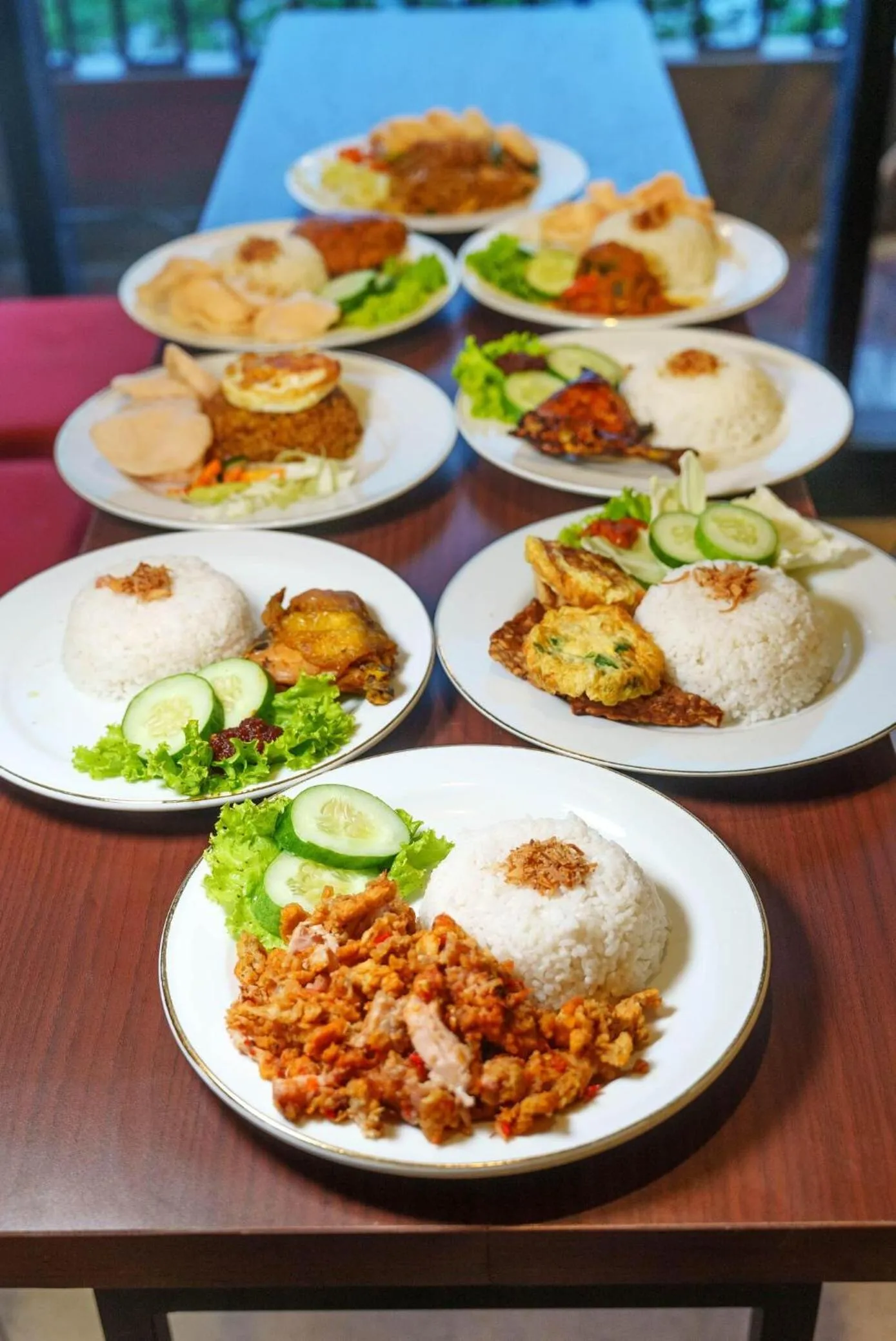 Breakfast in Elge Hotel and Villa Sarangan