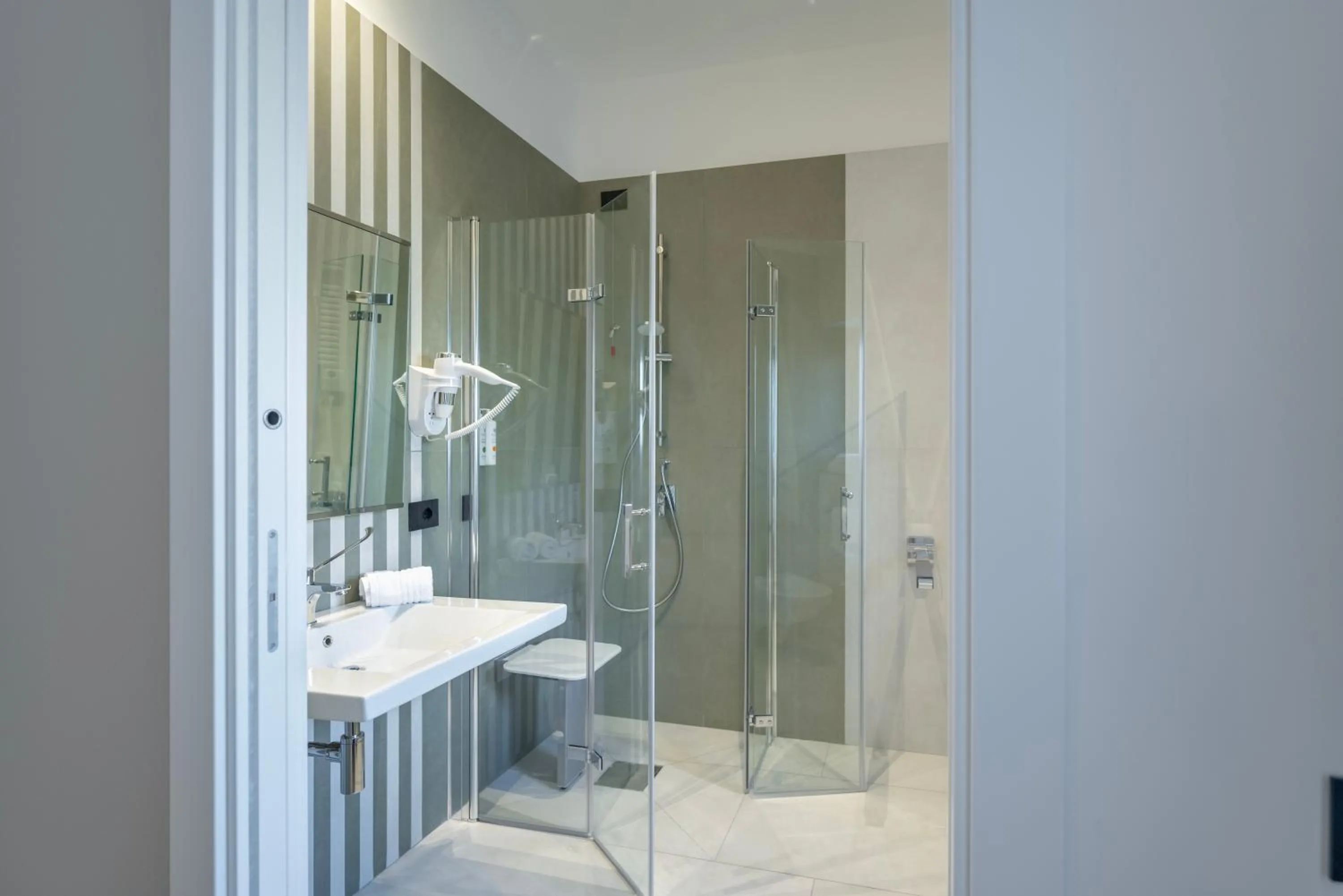 Shower in BISCARDI Hotel