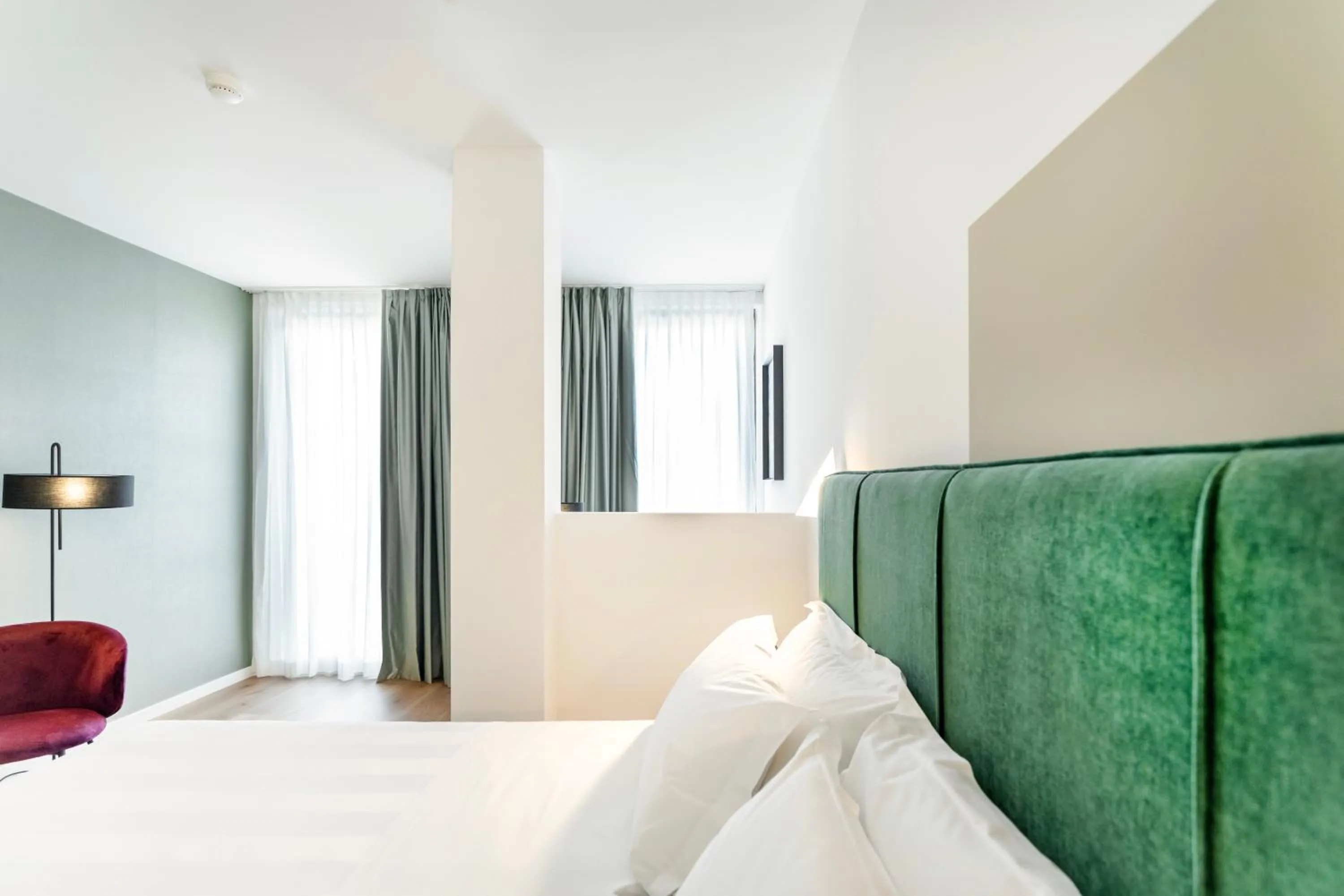 Bed in BISCARDI Hotel