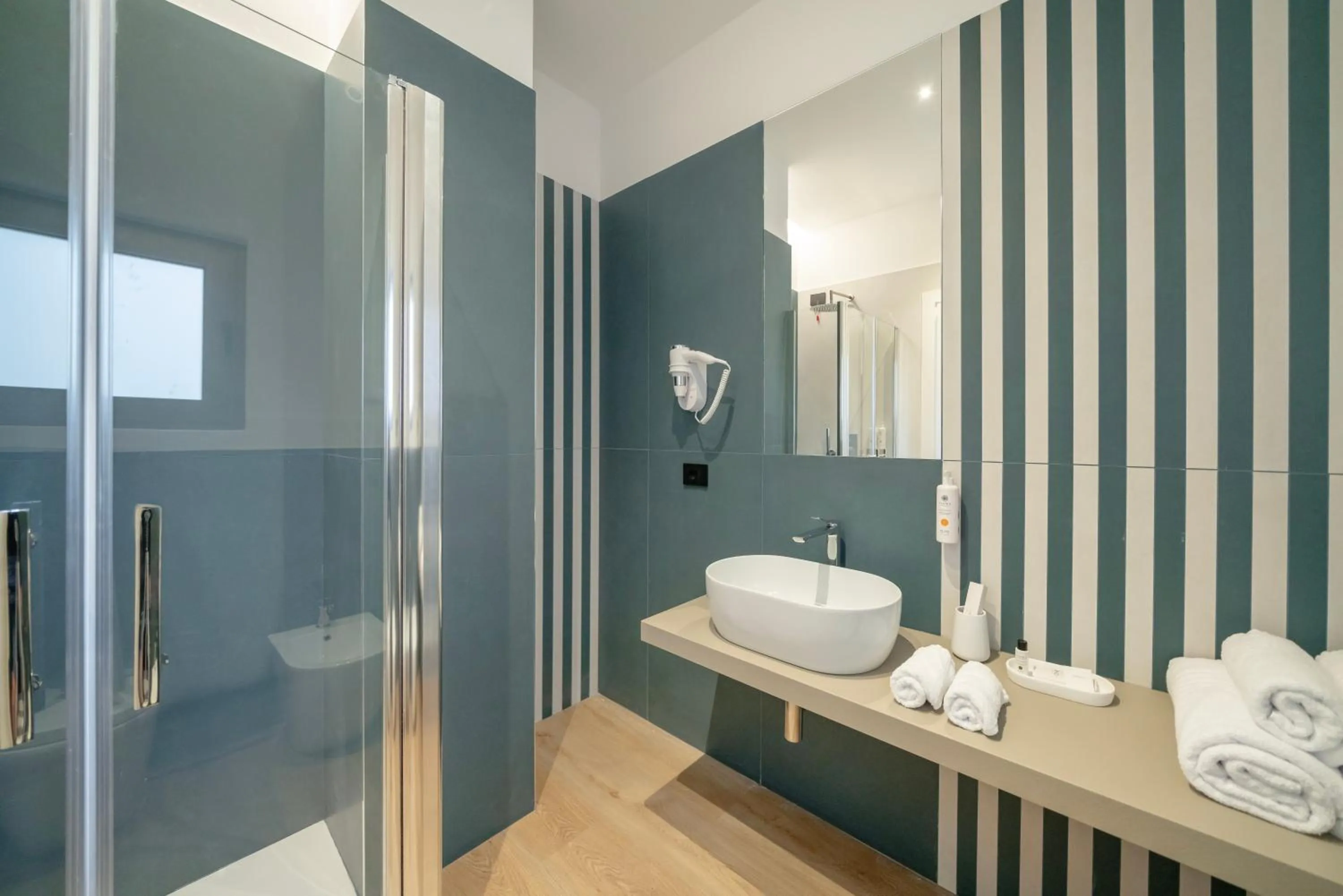 Shower in BISCARDI Hotel