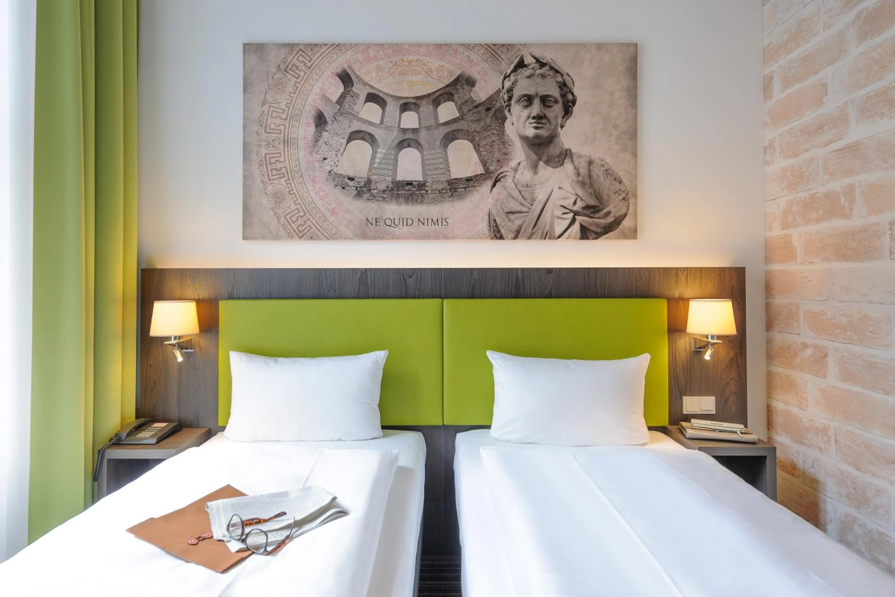 Photo of the whole room, Bed in Ibis Styles Trier