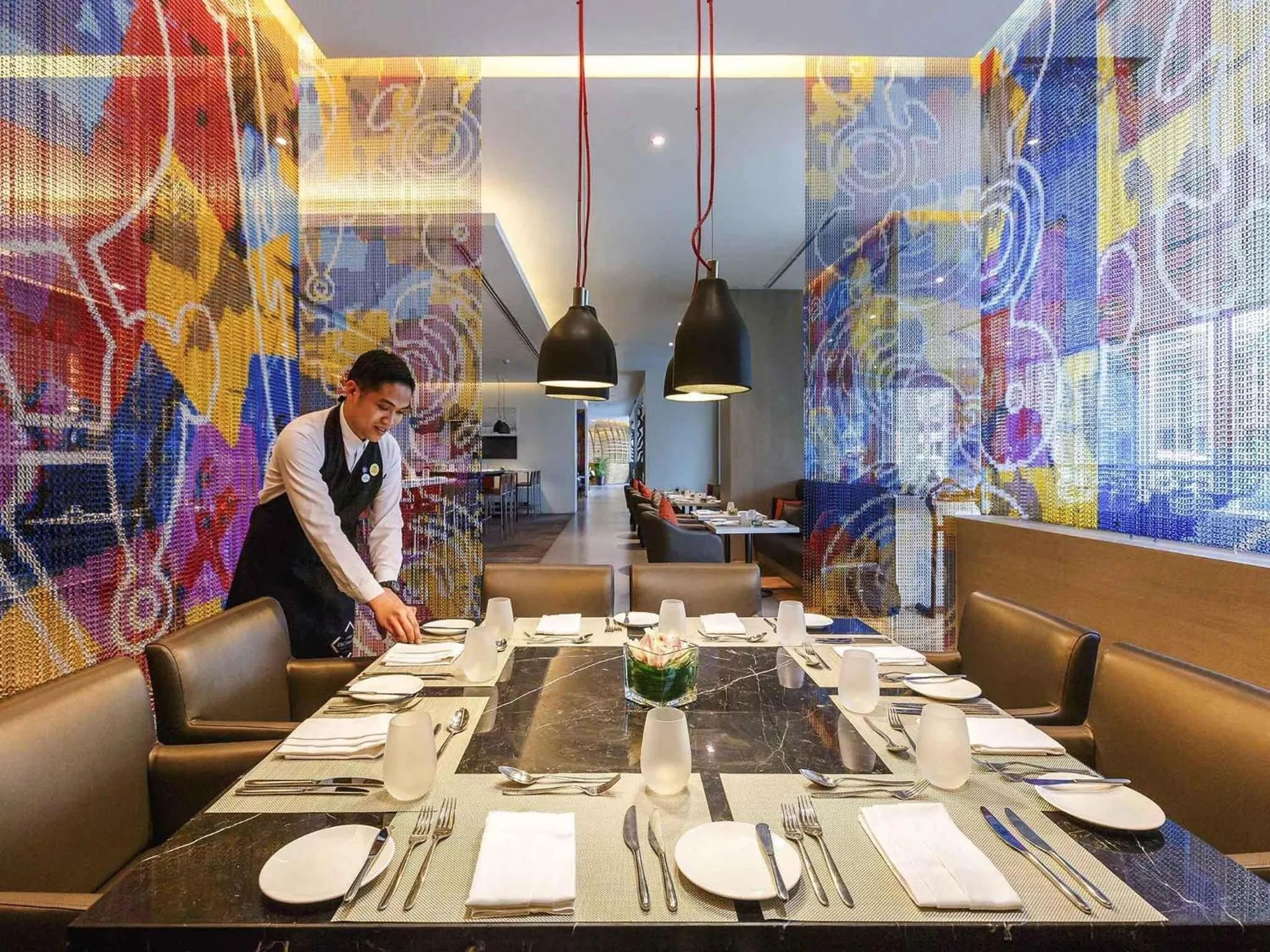 Restaurant/places to eat in Novotel Manila Araneta City Hotel