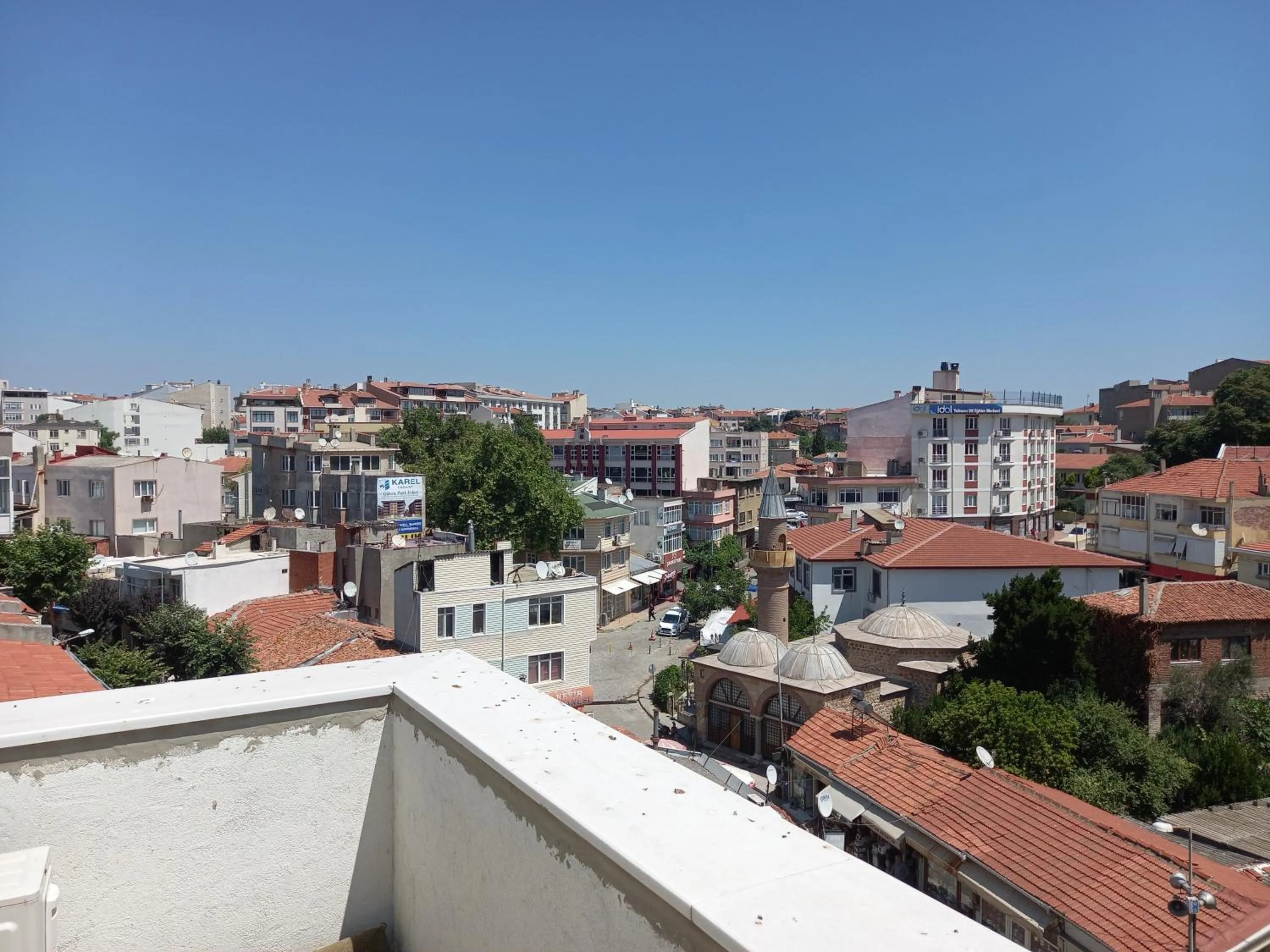 City view in Dilmac Hotel