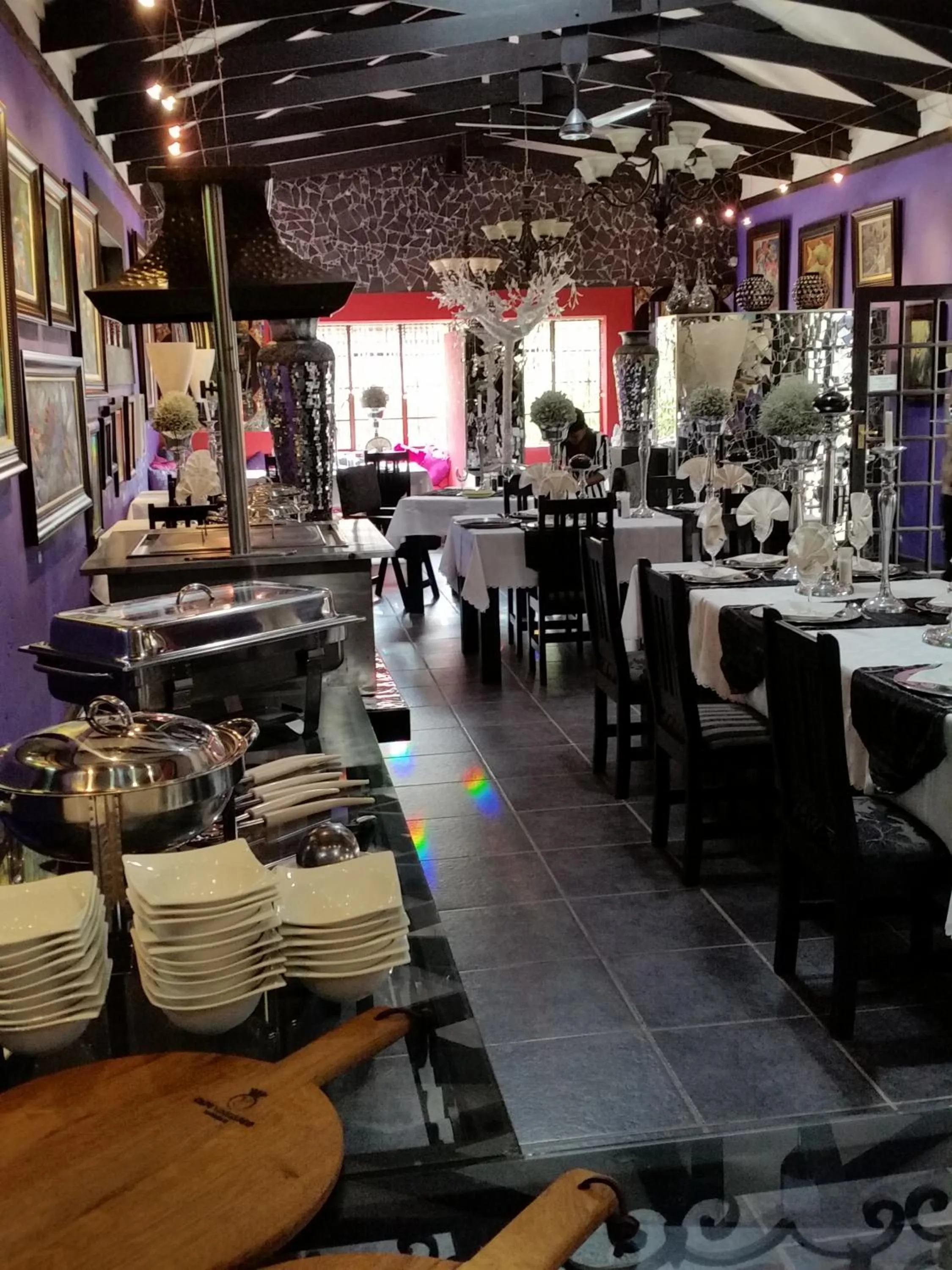 Restaurant/places to eat in Izimbali Lodge and Restaurant